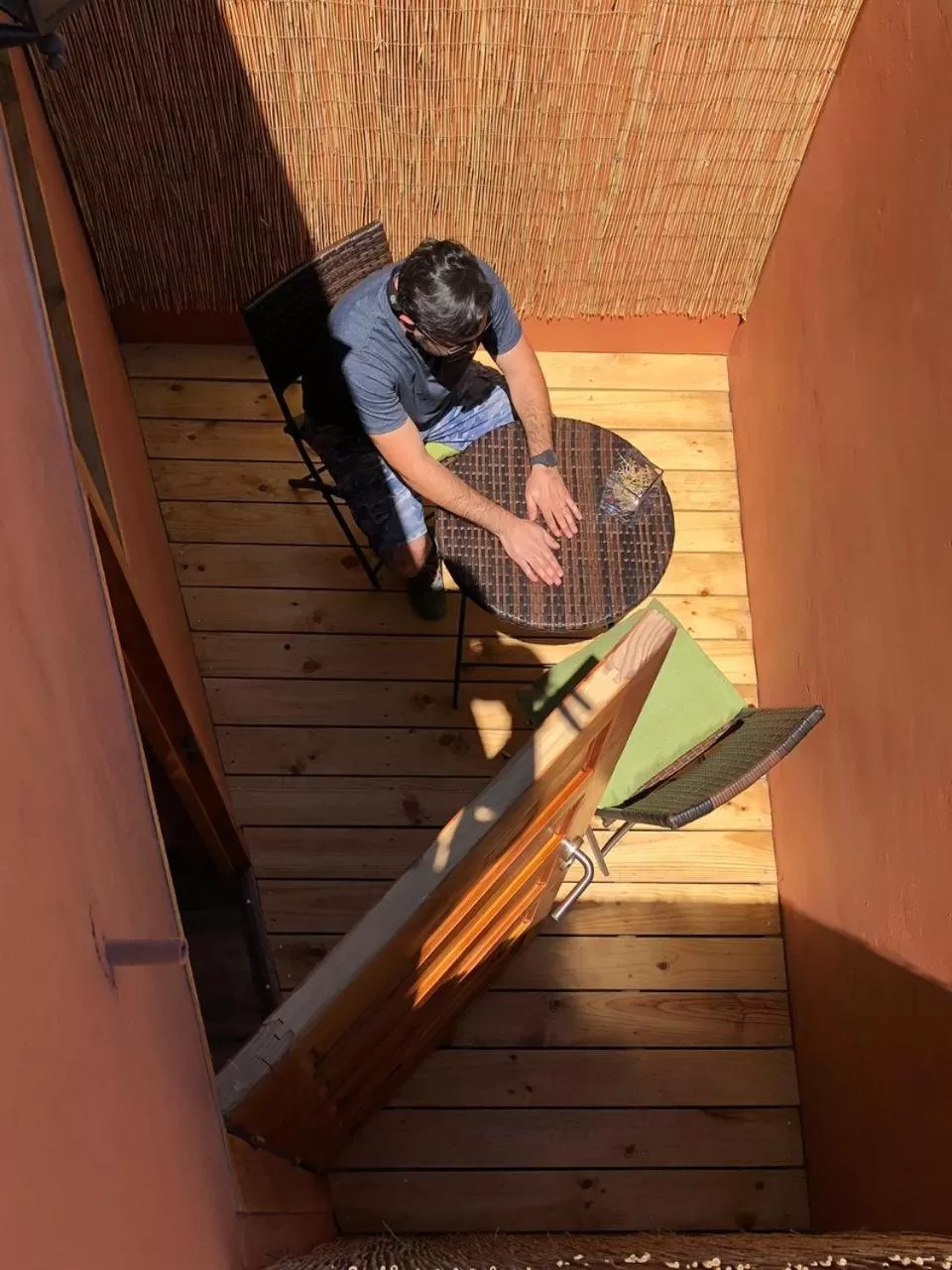 Balcony/Terrace in Hotel Casa Algarrobo