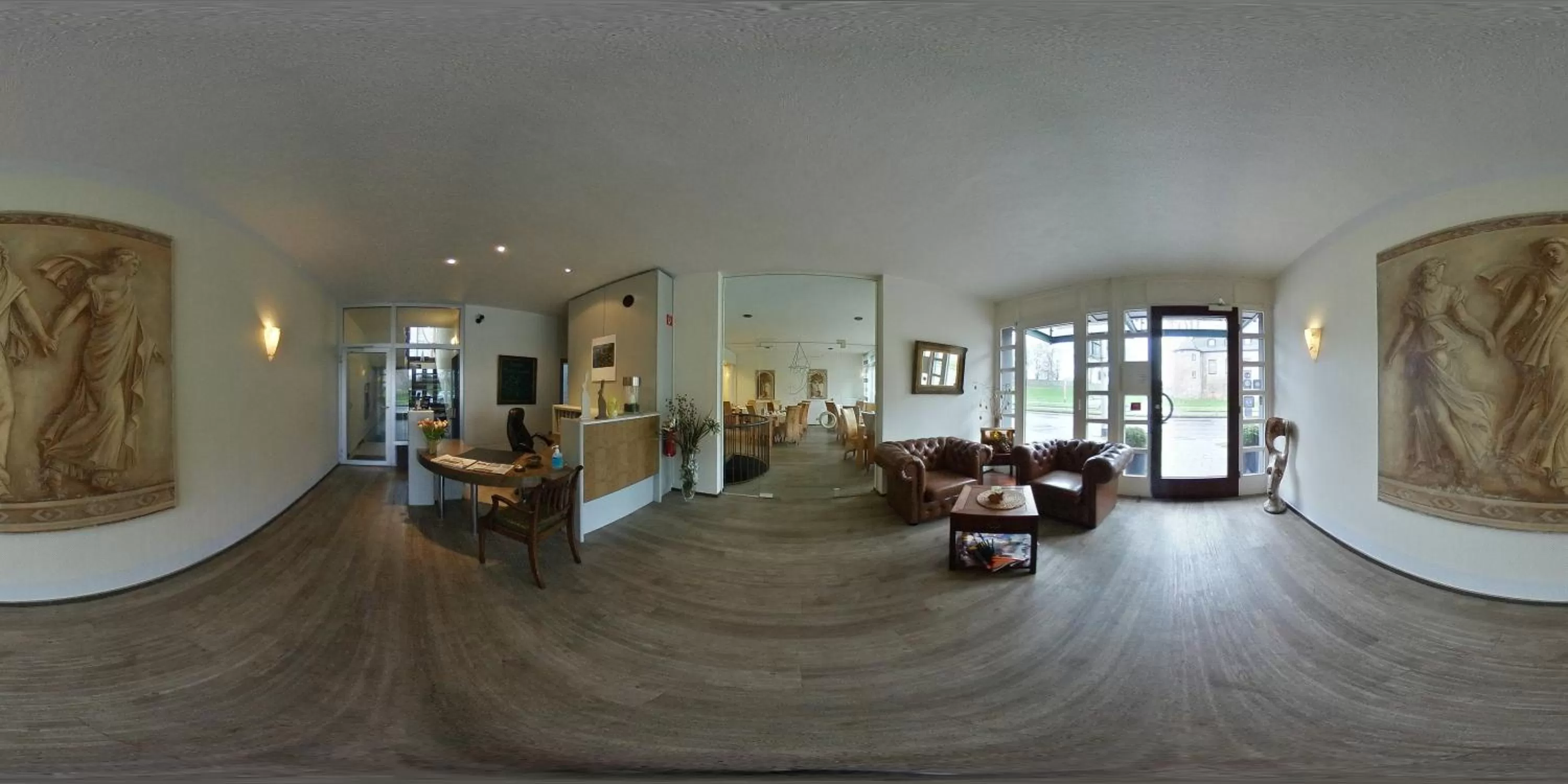Lobby or reception in Hotel am Schloss Broich