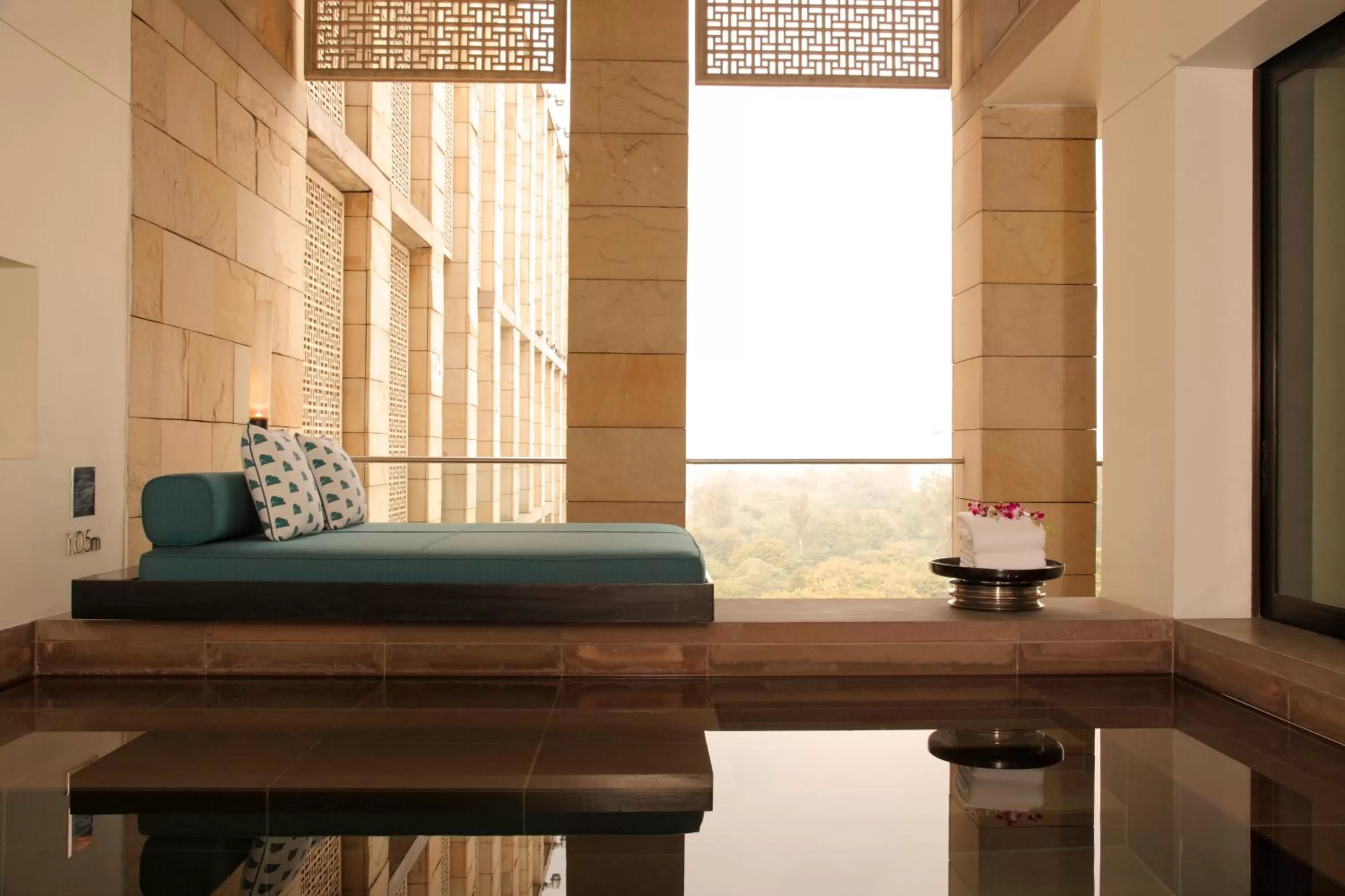 Balcony/Terrace in The Lodhi – A member of The Leading Hotels Of The World