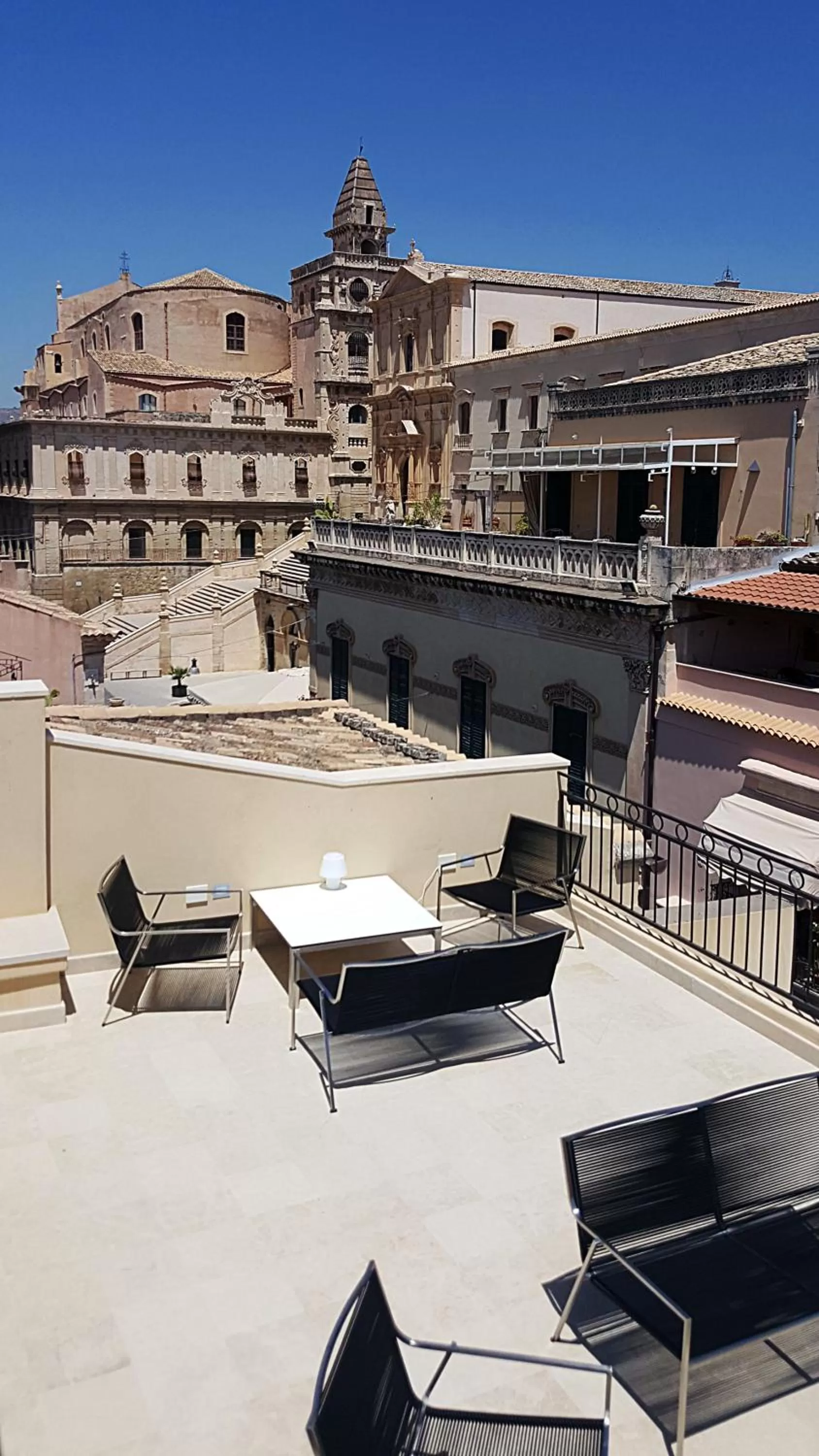 Balcony/Terrace in Hotel Porta Reale