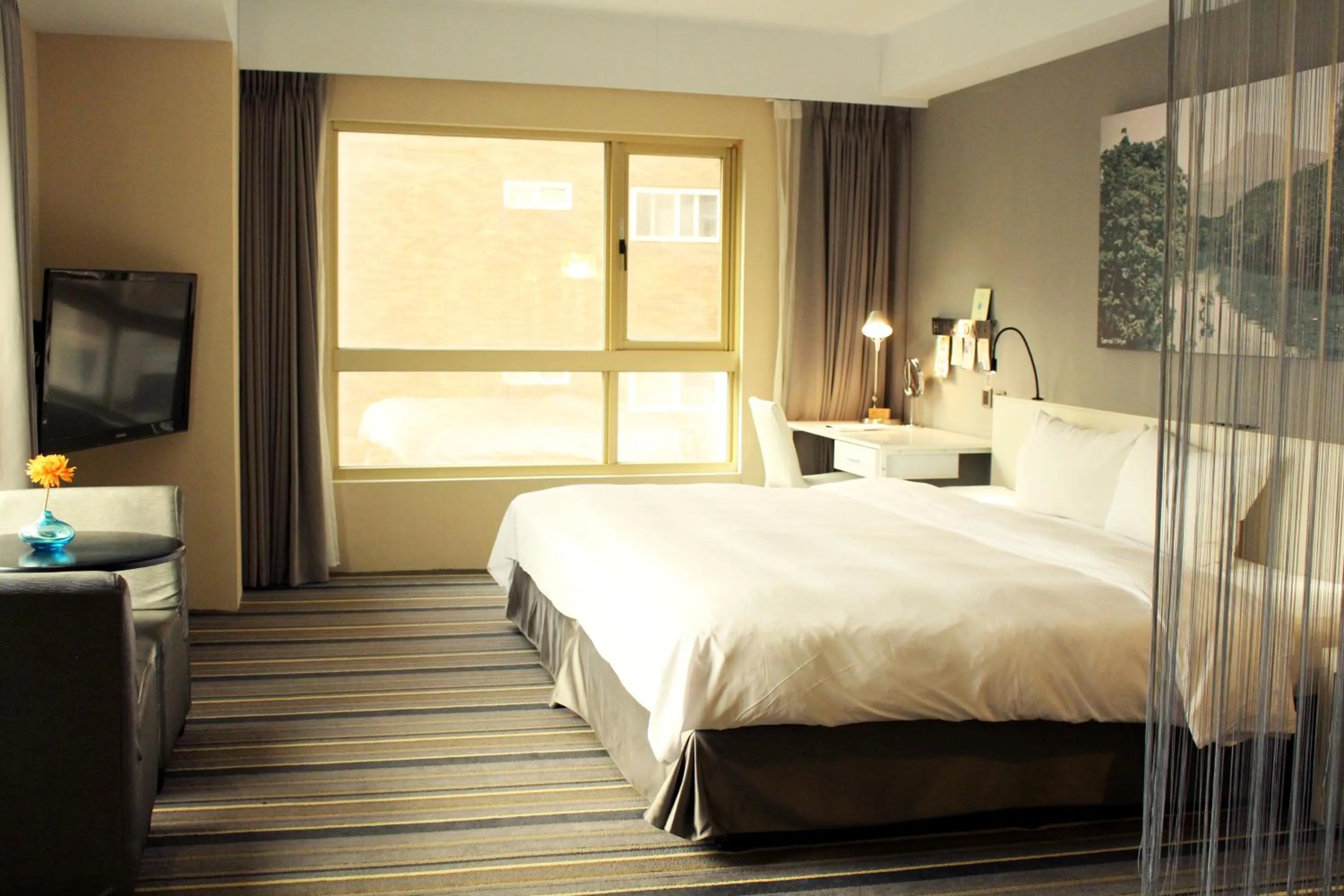 Bedroom, Bed in Hotelday Tamsui