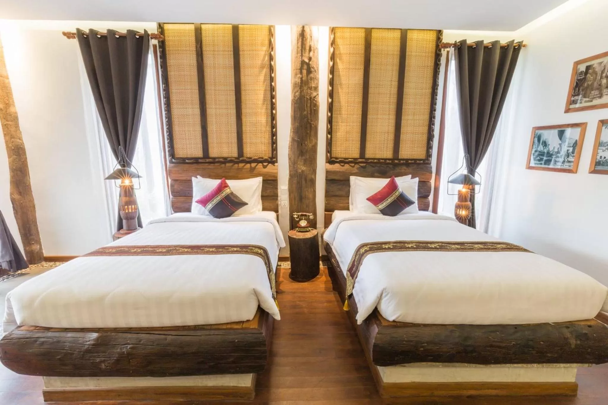 Bedroom, Bed in Java Wooden Villa & Residence