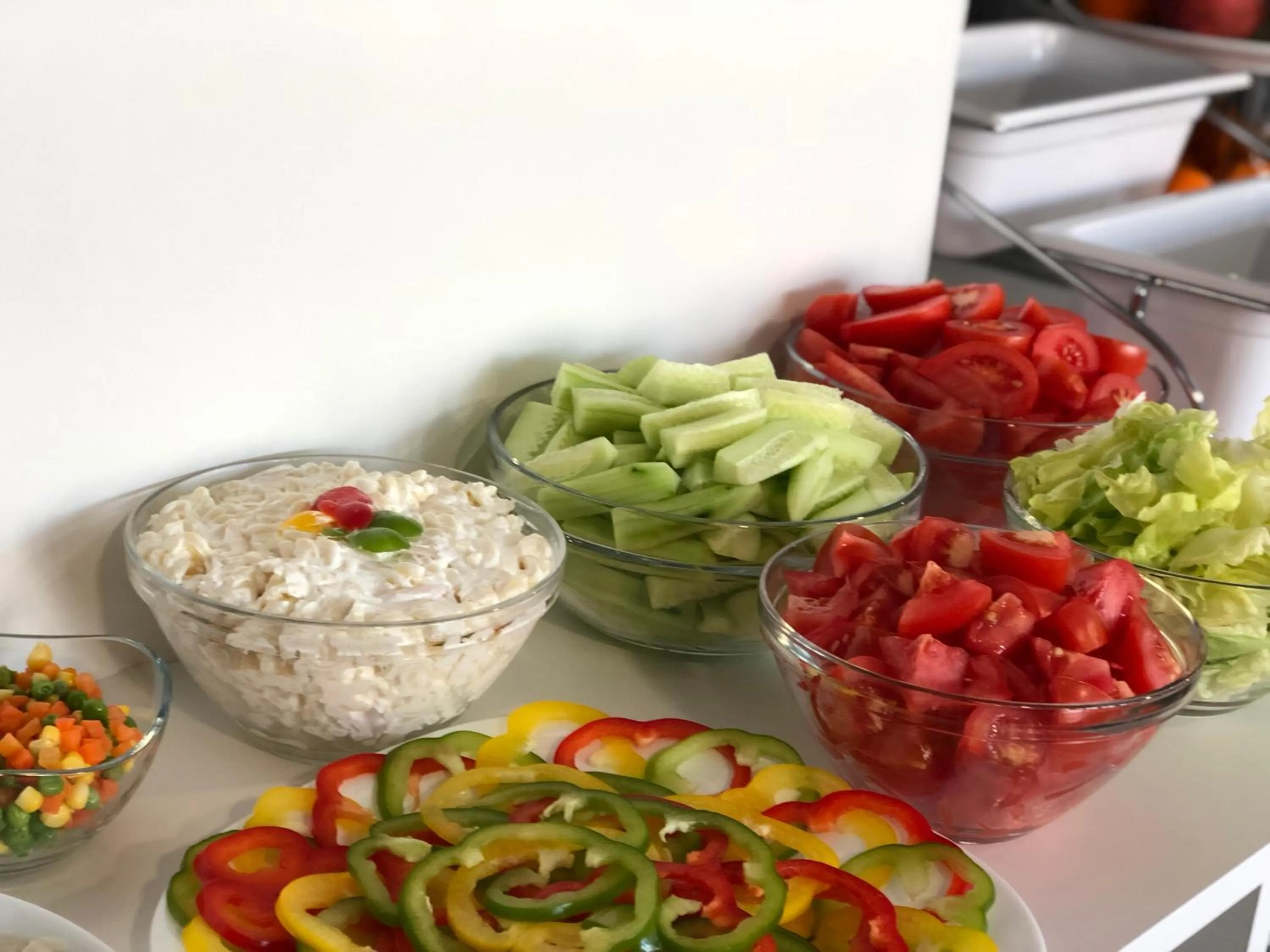 Buffet breakfast in Garni Hotel Hollywoodland Wellness & Aquapark