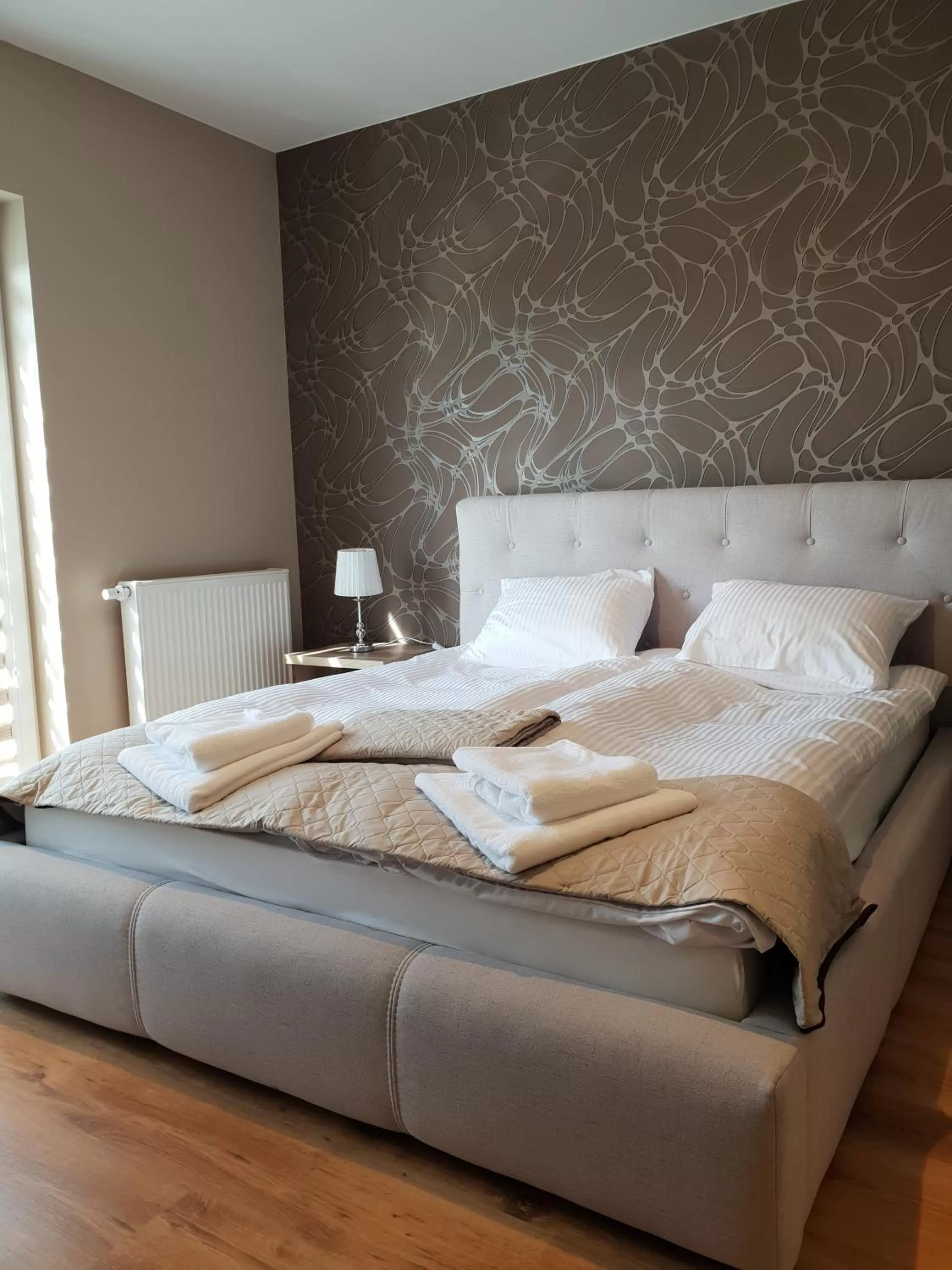 Bed in Hotel Pod Strzechą