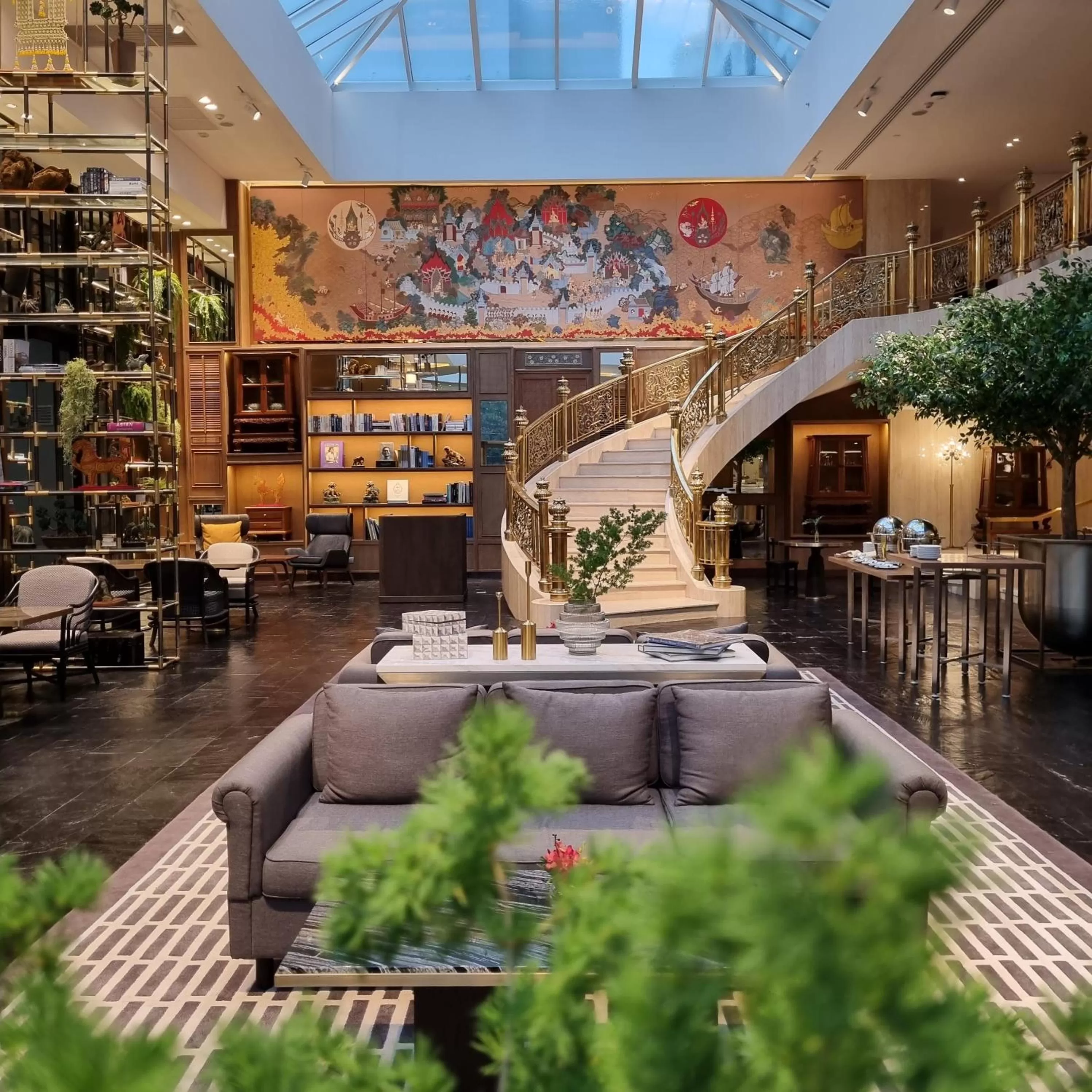 Lobby or reception in Montien Hotel Surawong Bangkok