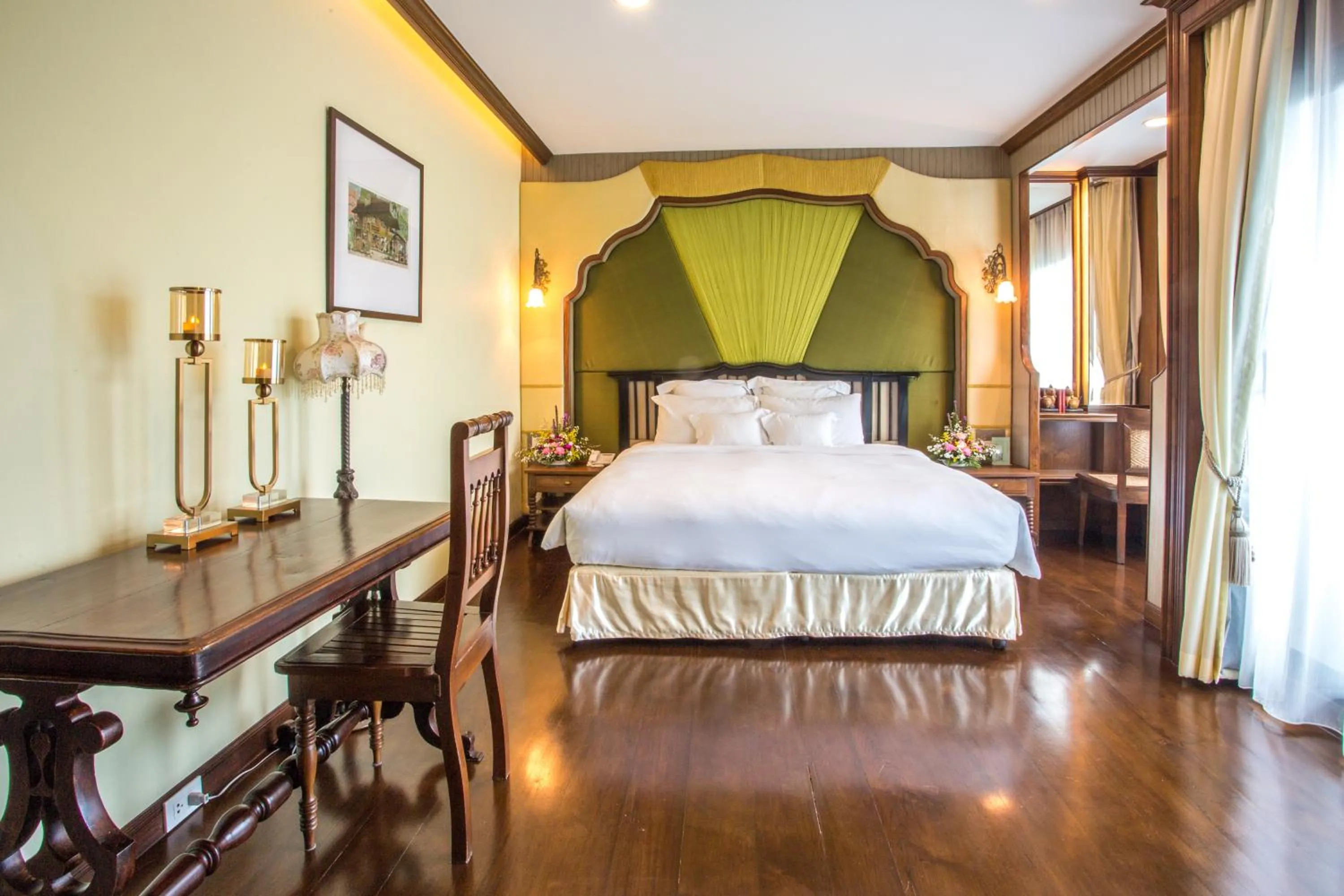 Bed in Chankam Boutique Hotel