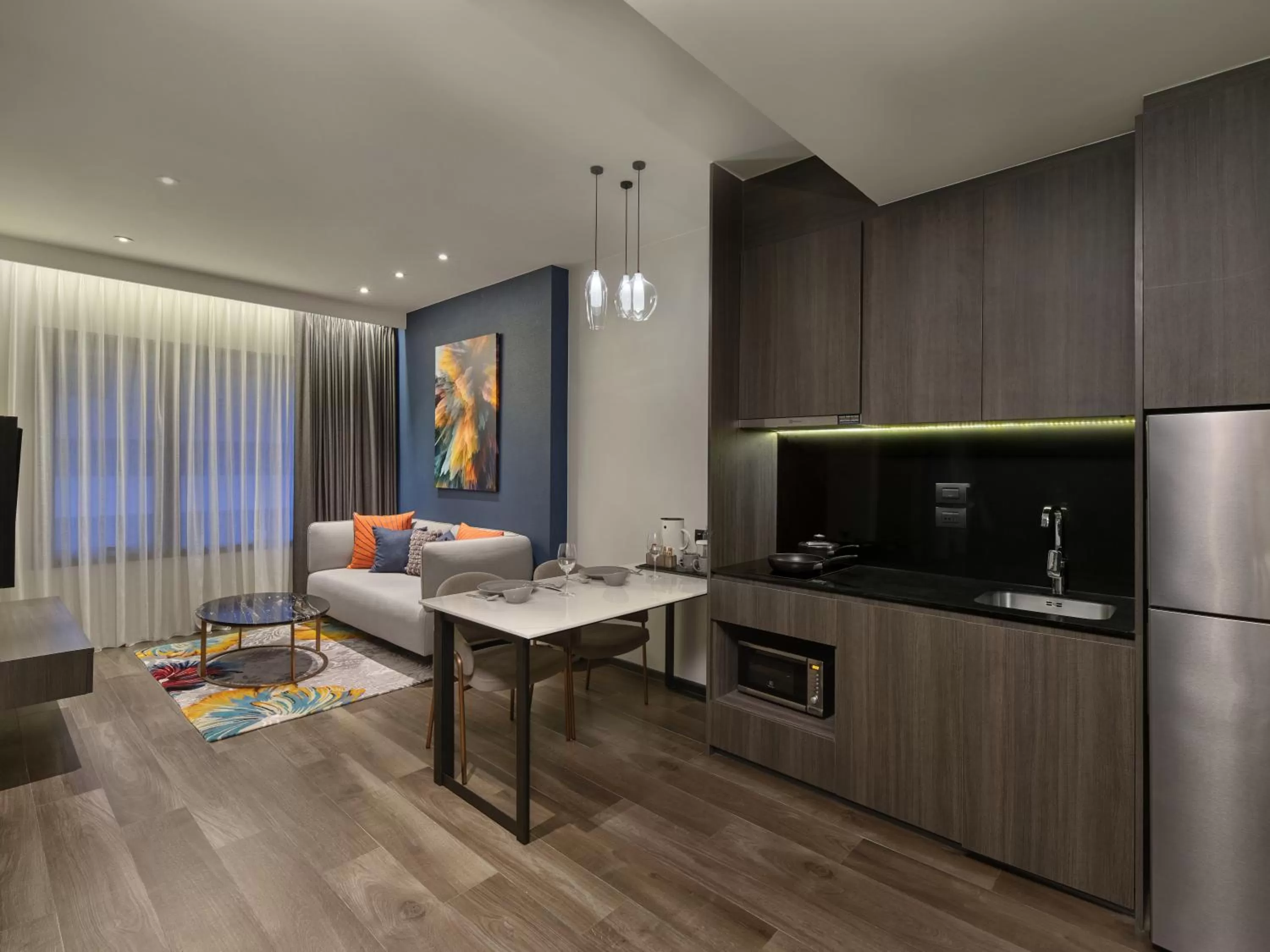 Living room in Sindhorn Midtown Hotel Bangkok, Vignette Collection by IHG