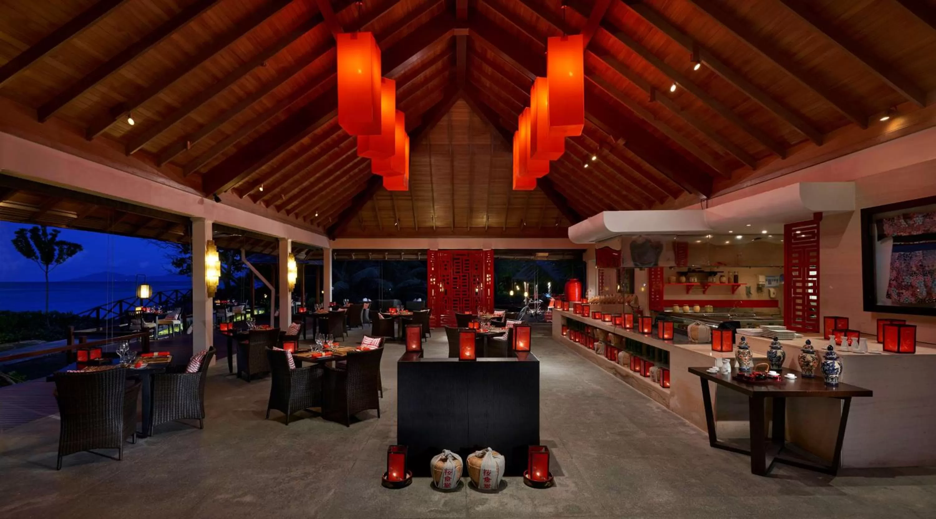 Restaurant/places to eat in Hilton Seychelles Labriz Resort & Spa
