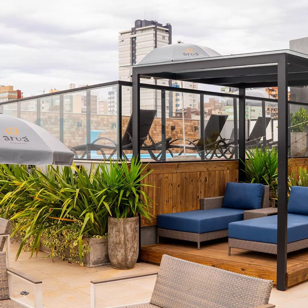 Seating area in Aruá Pousada Boutique
