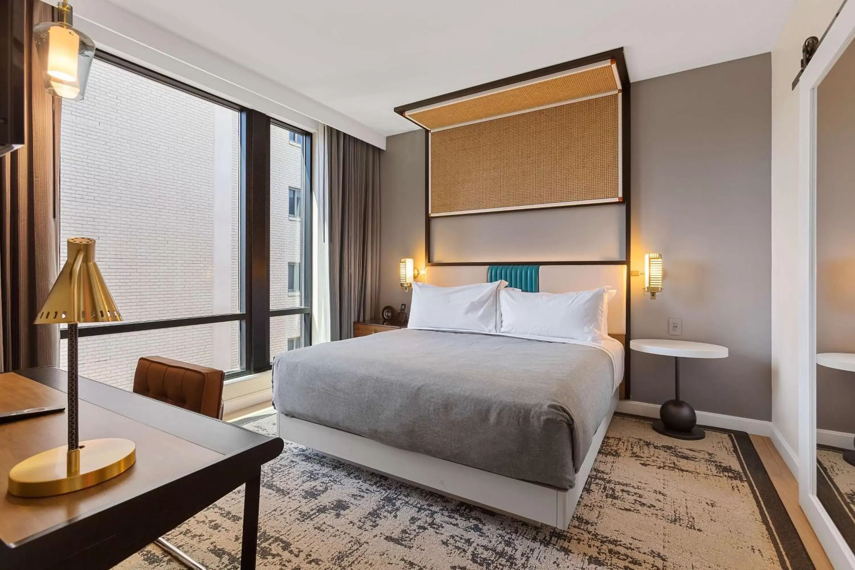 King Room with Mobility Accessible Tub in Canopy By Hilton Memphis Downtown King Room with Mobility Accessible Tub in Canopy By Hilton Memphis Downtown