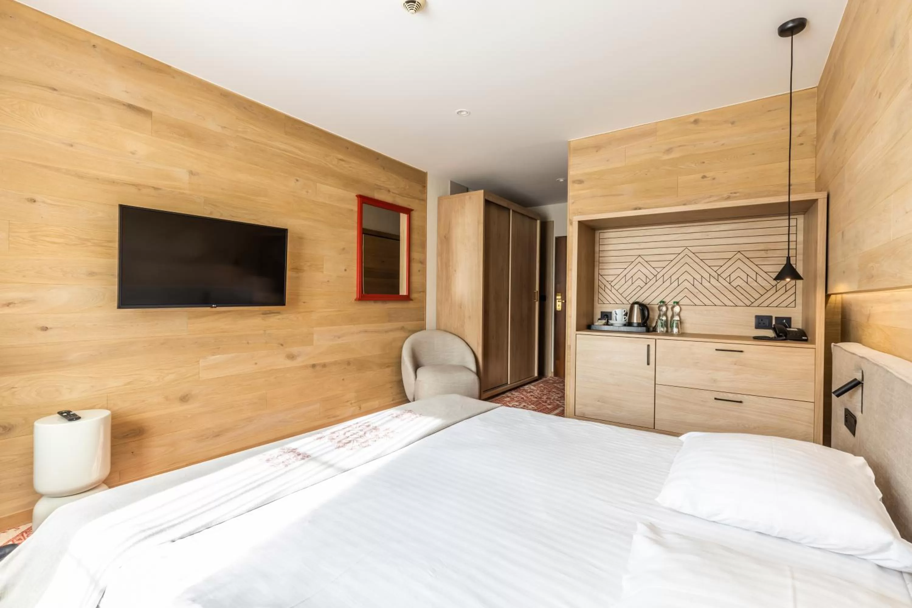 Photo of the whole room, Bed in Hotel Wisła Premium