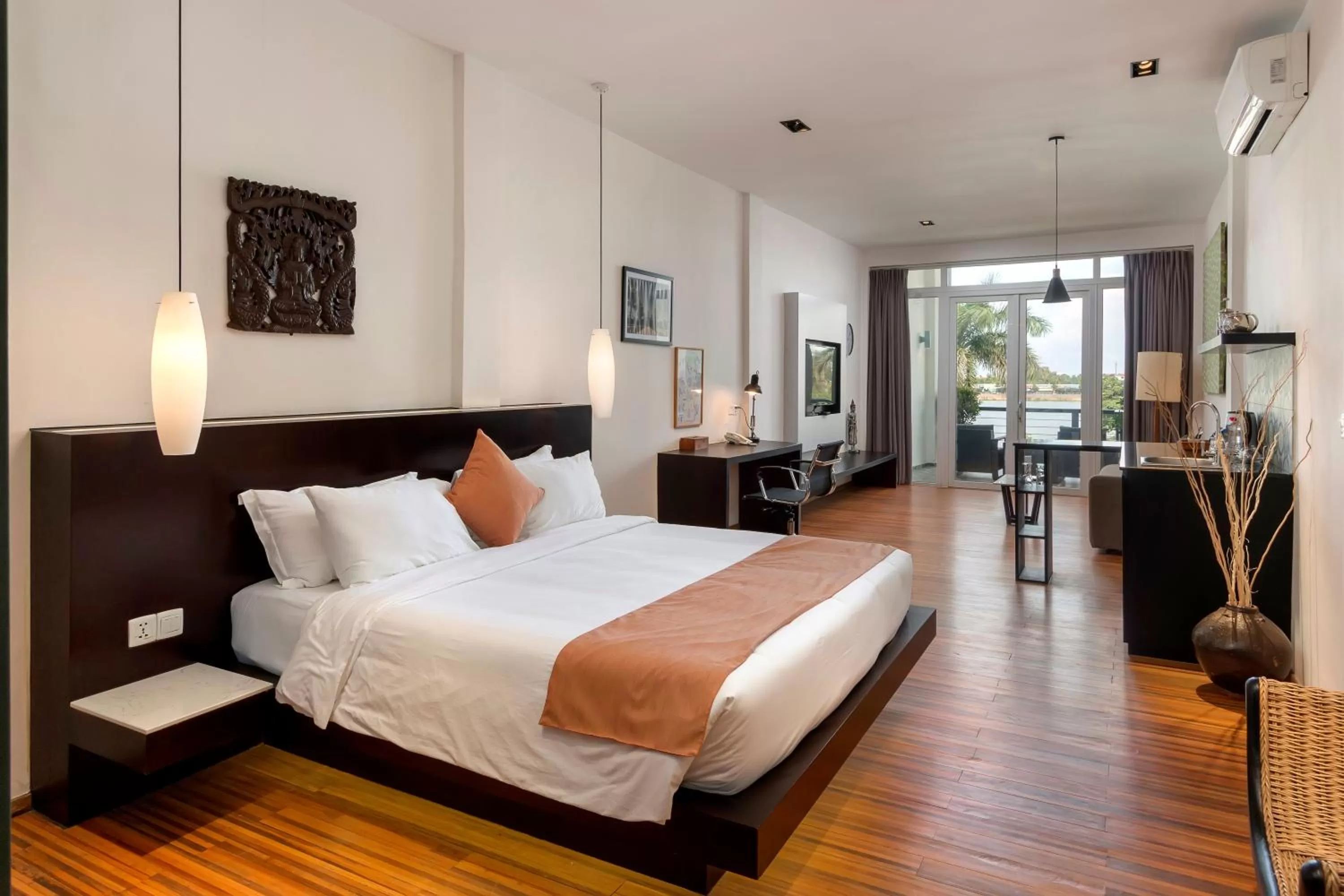 TV and multimedia, Bed in TAO Riverside Residence