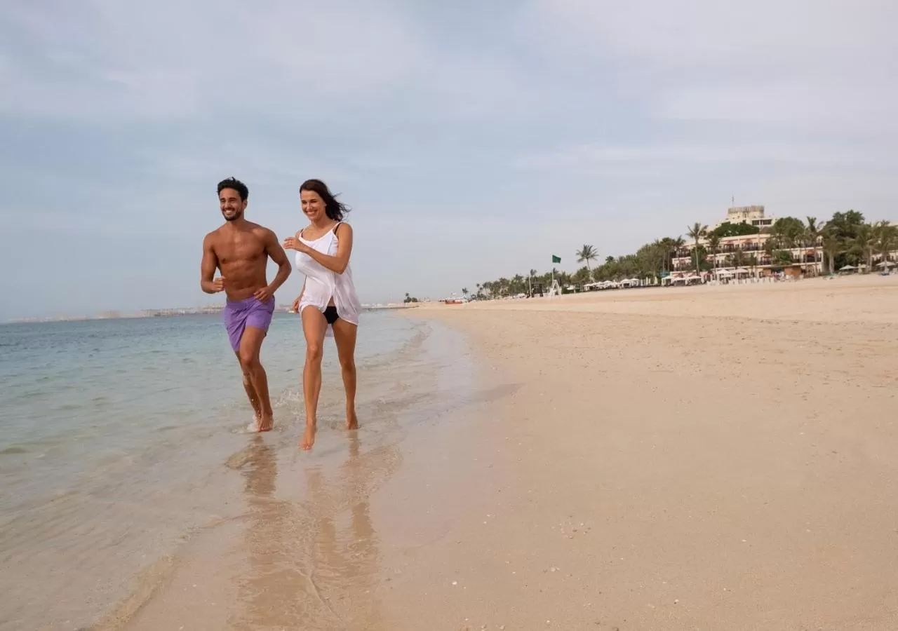 People in JA Beach Hotel, Dubai