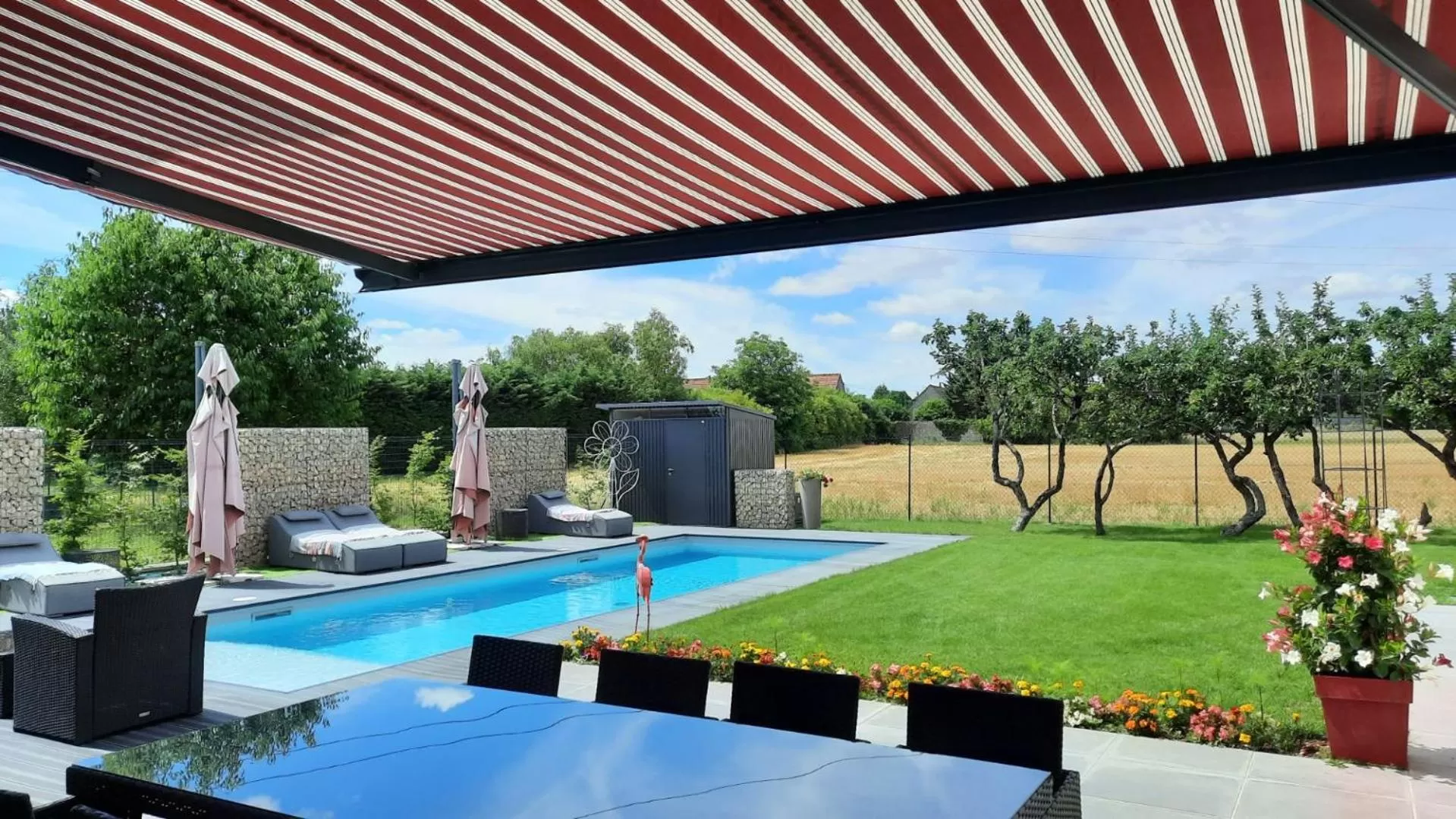 Swimming pool in Les Gabions