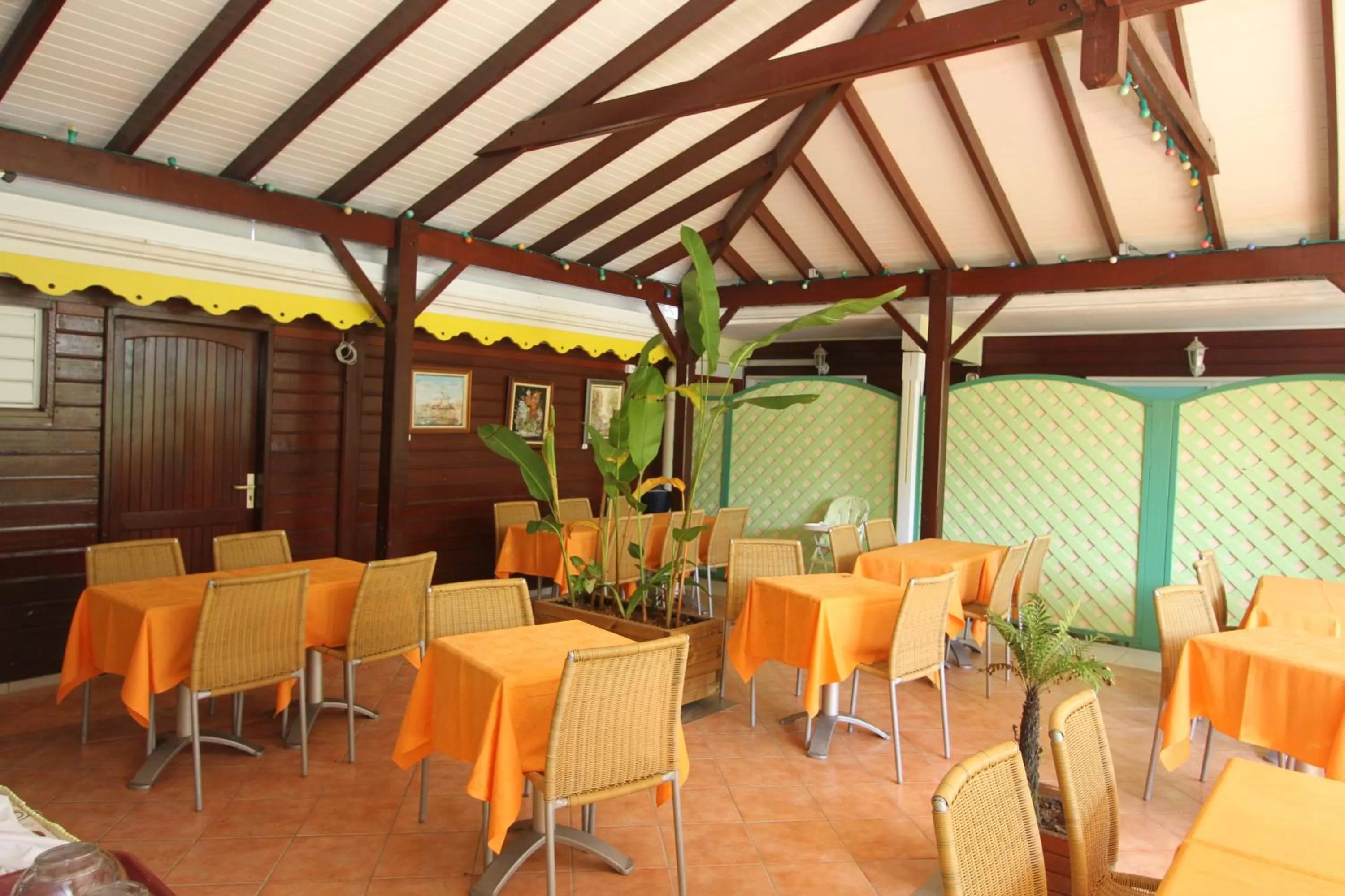 Buffet breakfast in Hotel La Maison Creole