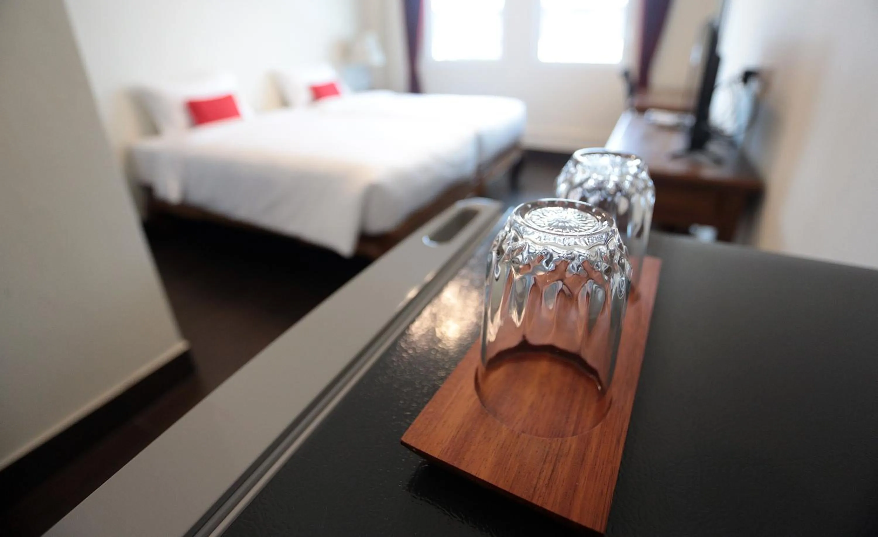 Decorative detail, Bed in The Myth - Sud Sathorn