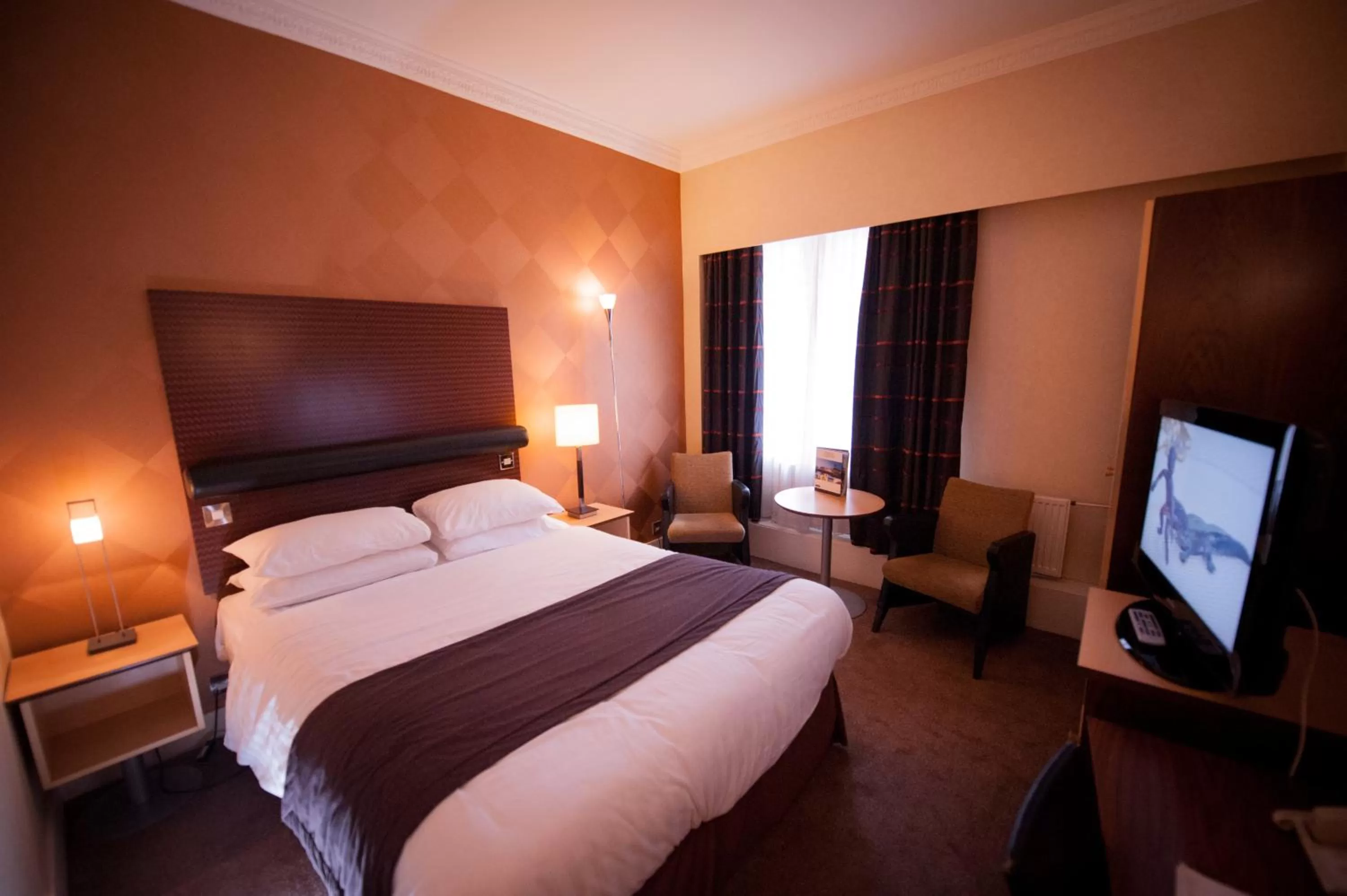 Photo of the whole room, Bed in The Angel Hotel