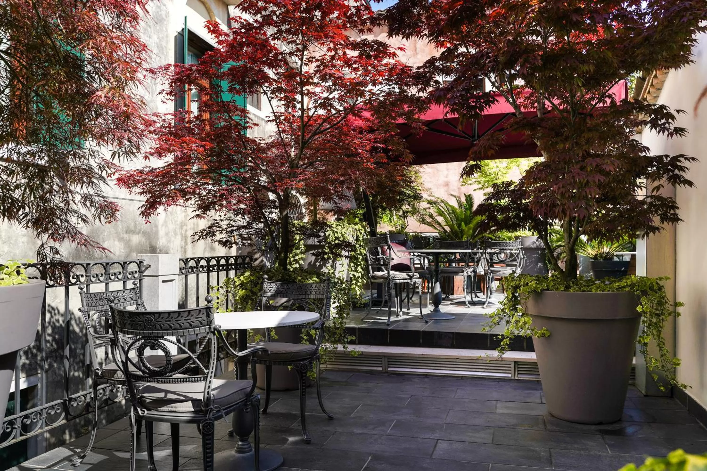 Balcony/Terrace in Hotel Palazzina Grassi