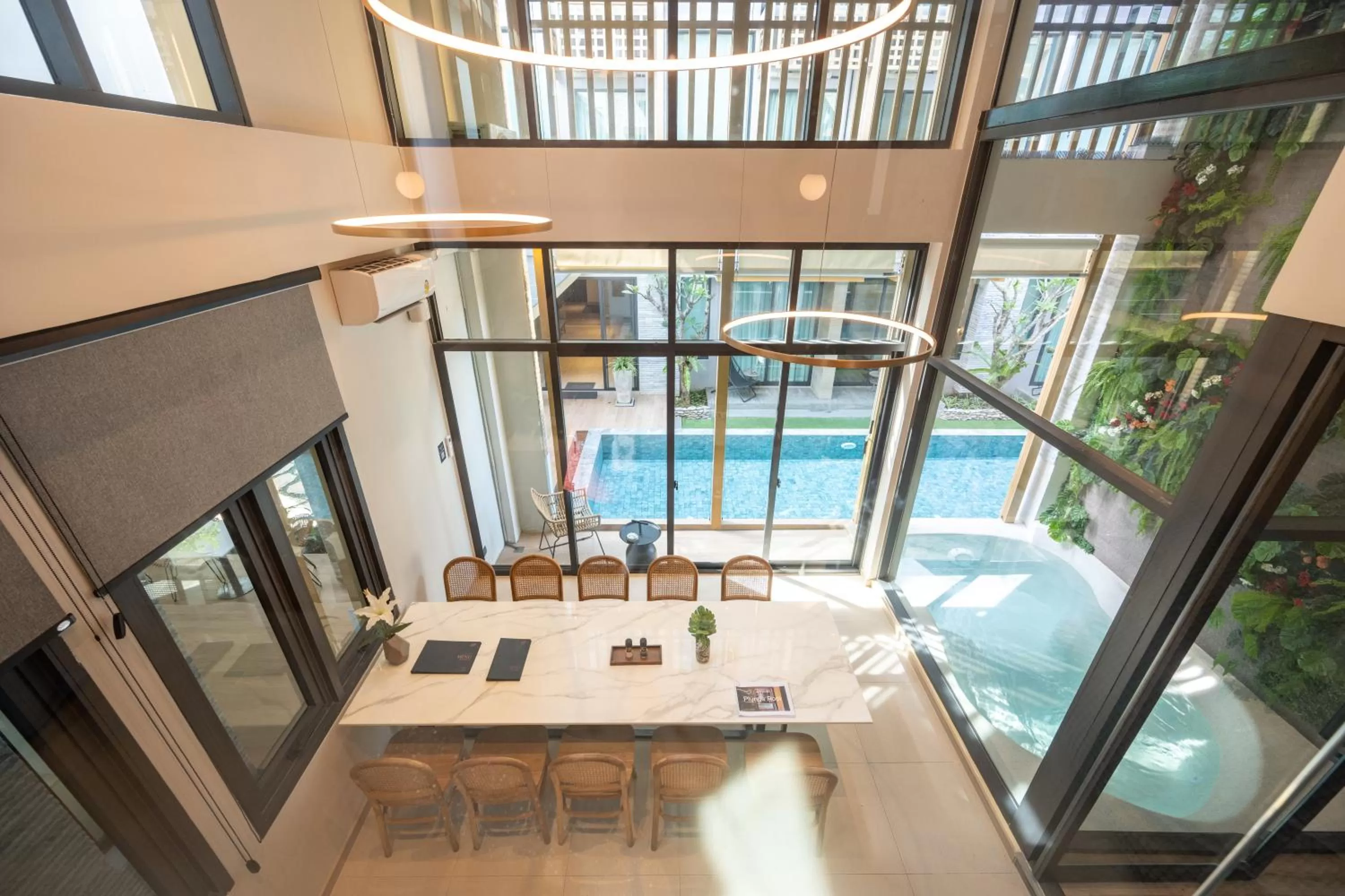 Living room in SHAN Villas Sukhumvit ฌานวิลล่า สุขุมวิท