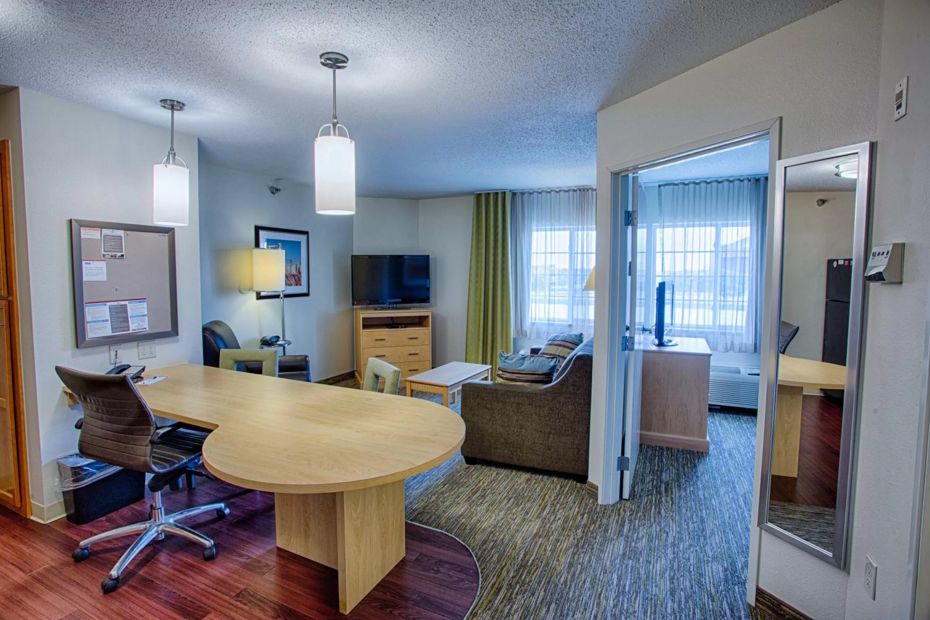 Photo of the whole room in Candlewood Suites Fargo-North Dakota State University by IHG