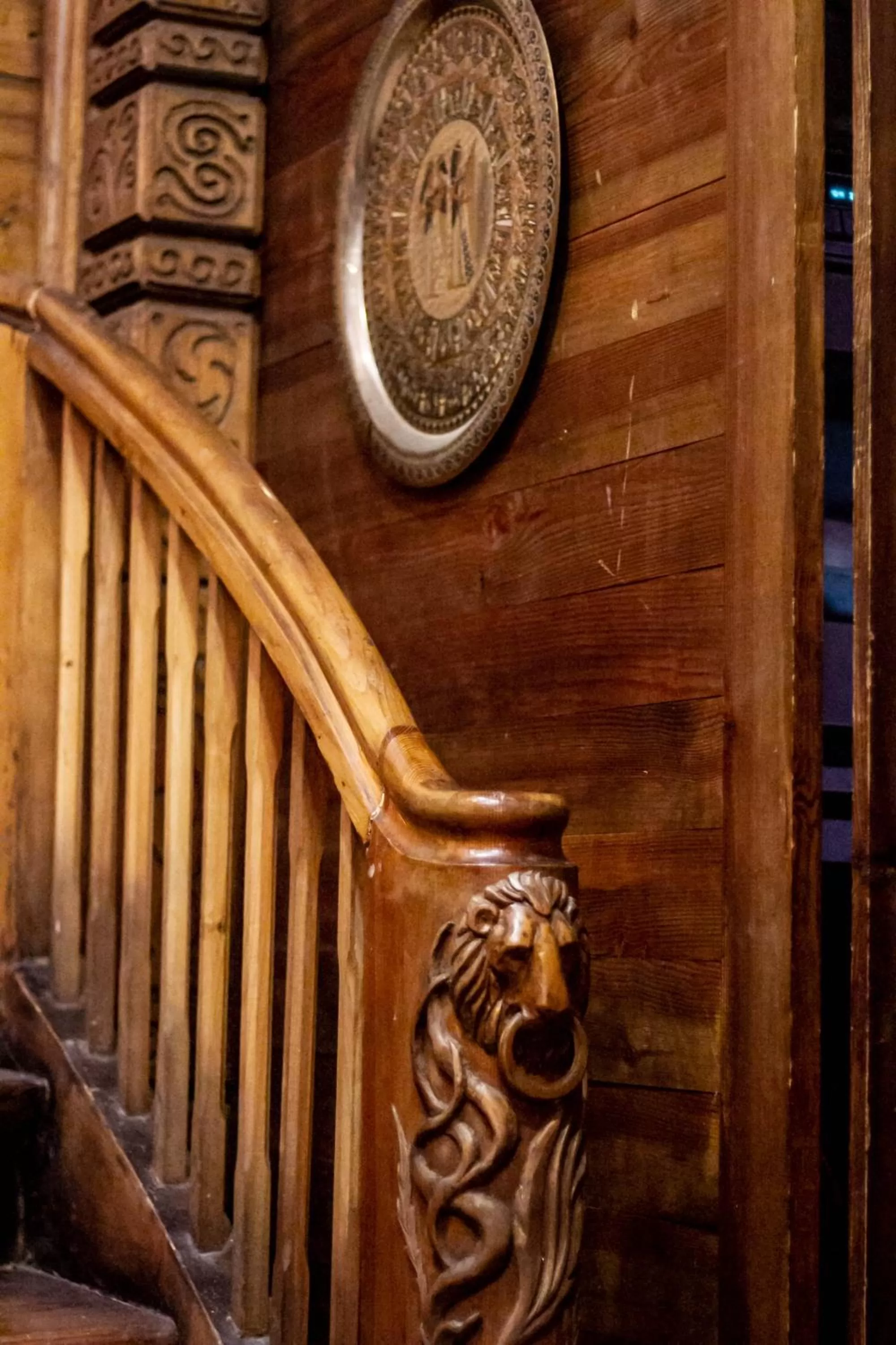 Decorative detail in Sunset Hotel