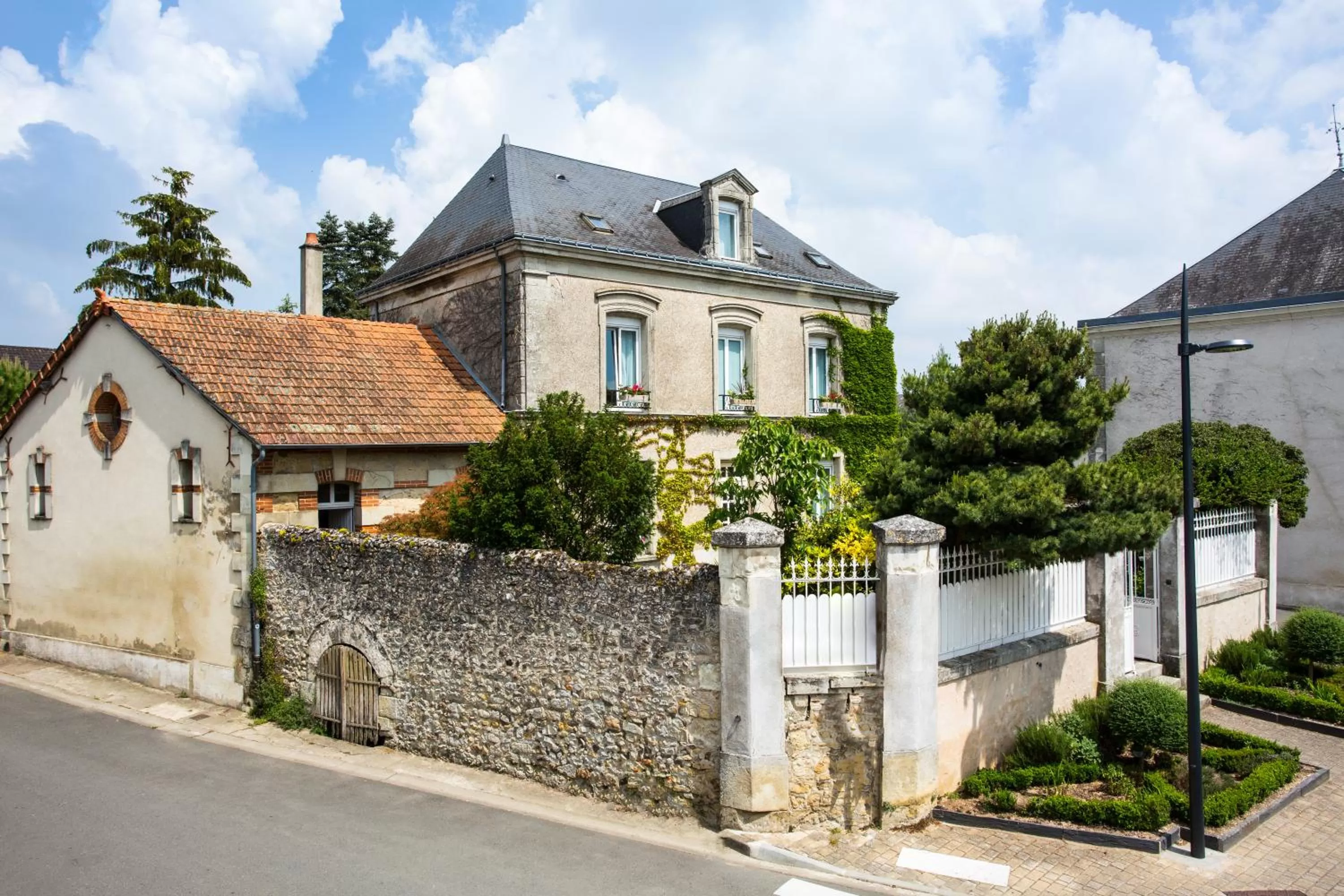 View (from property/room) in Logis Hôtels Restaurant La Mère Hamard
