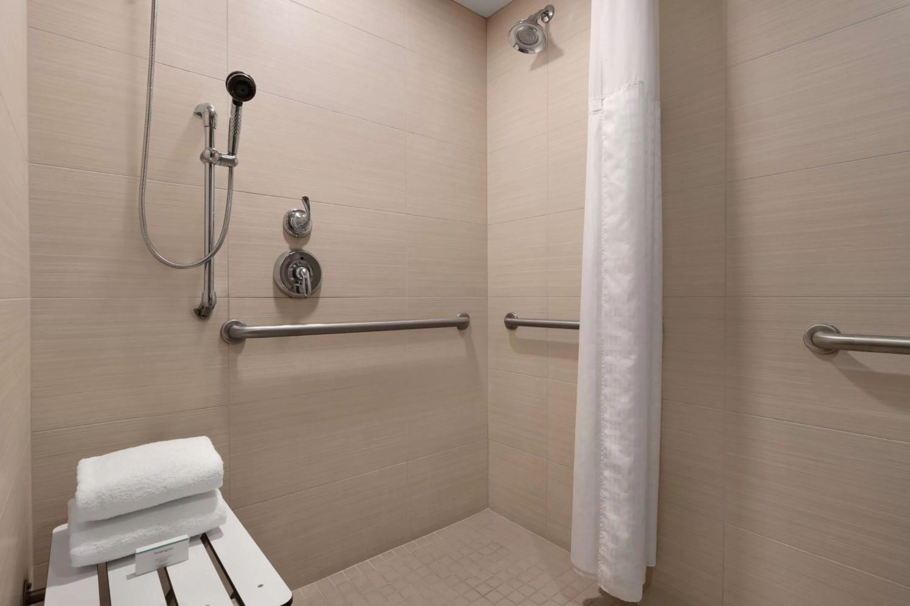 Shower in Homewood Suites University City Philadelphia
