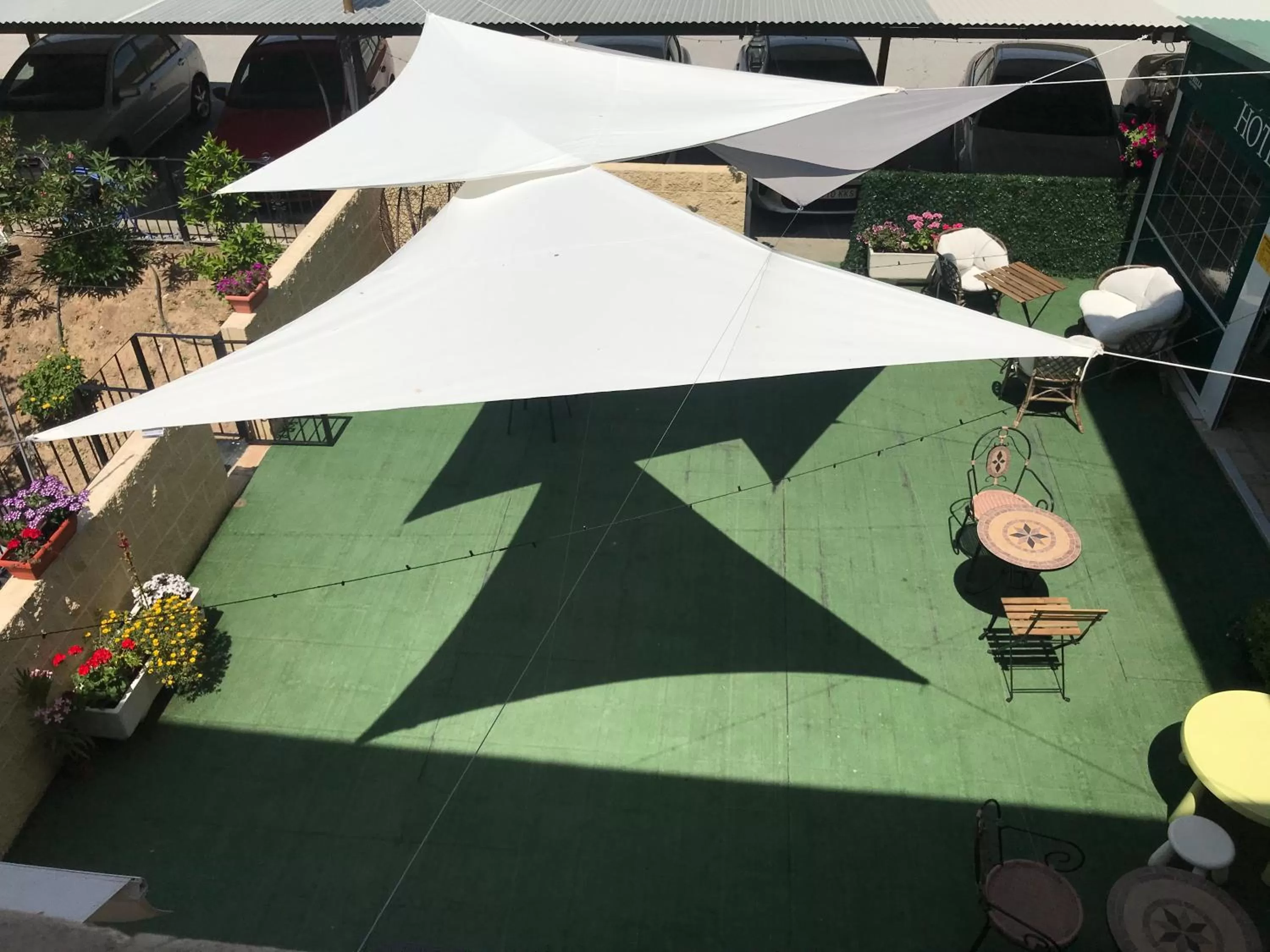 Bird's eye view in Hotel Argos