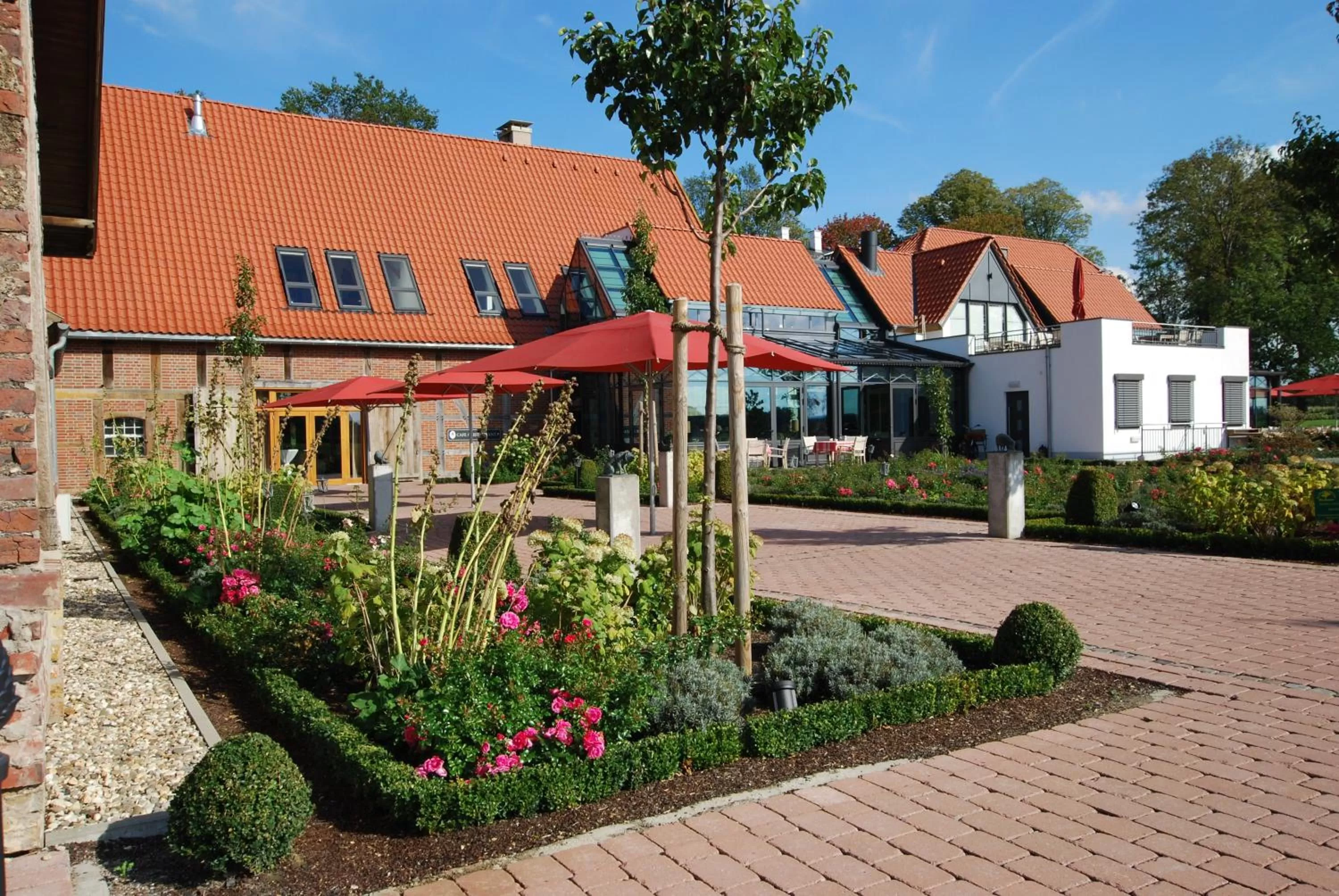 Bird's eye view, Property Building in Gut Kump Gastronomie und Hotel
