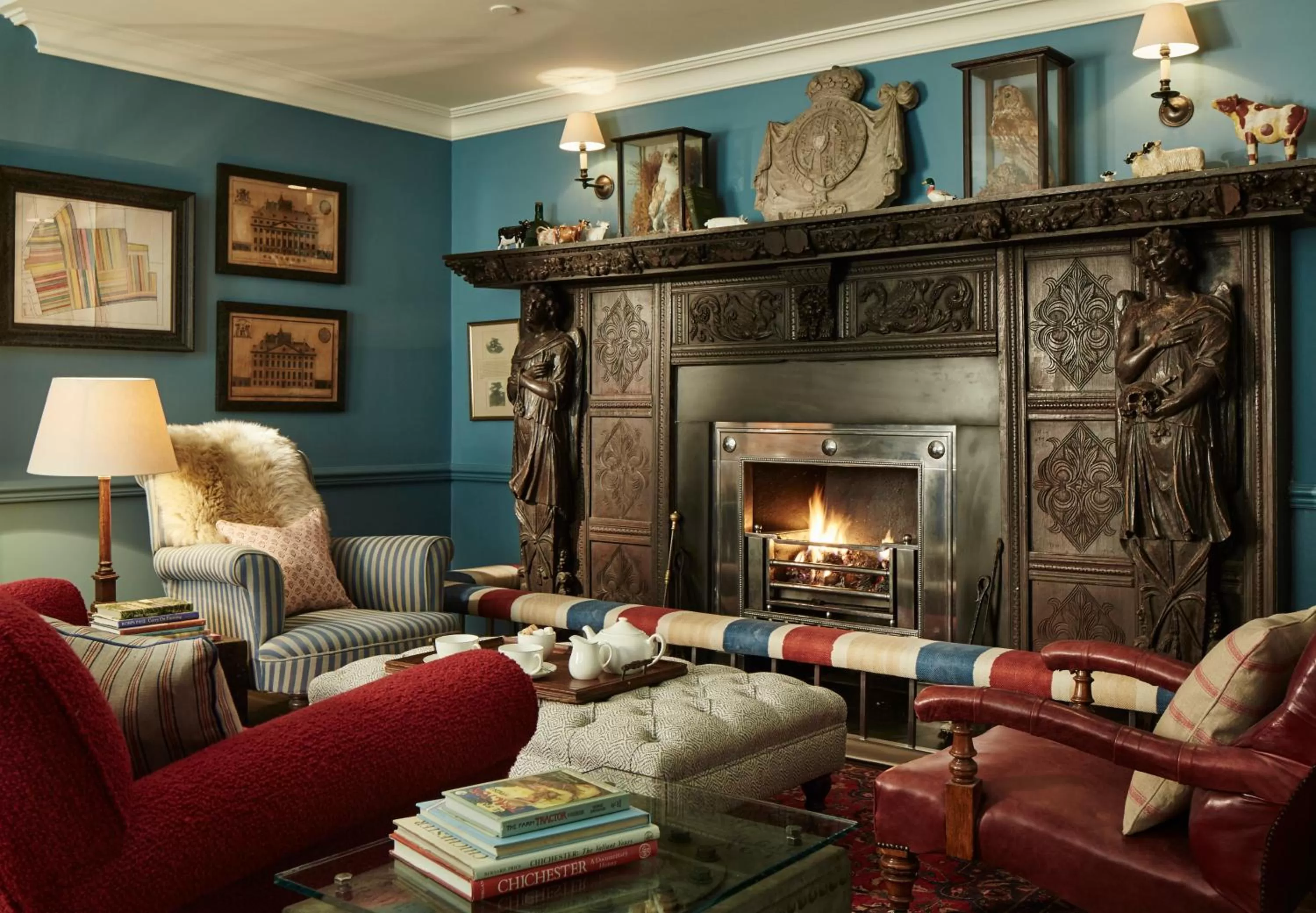 Seating area in The Goodwood Hotel