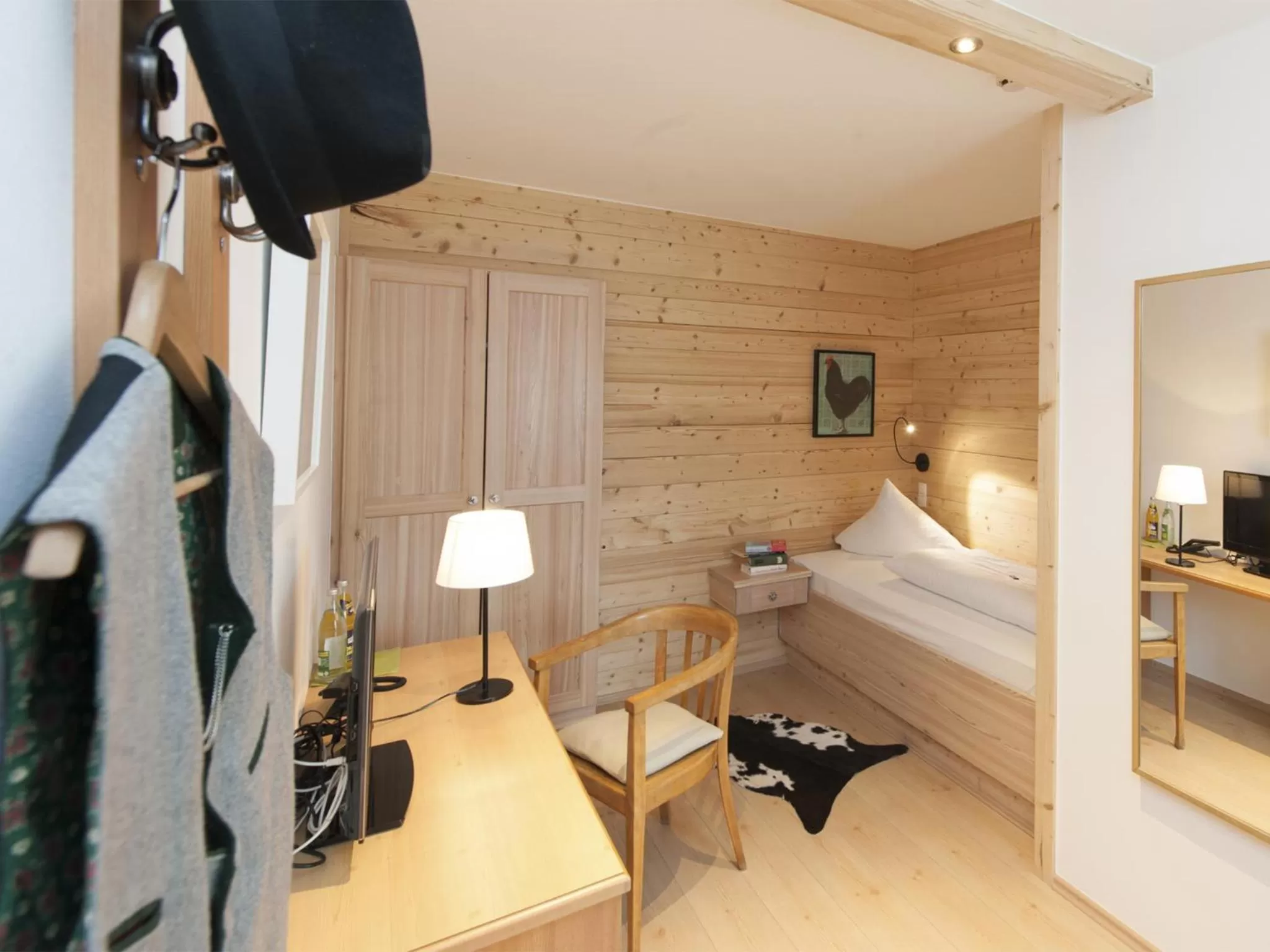 Bedroom, Bed in Forstnerwirt hotel | stubn | biergarten