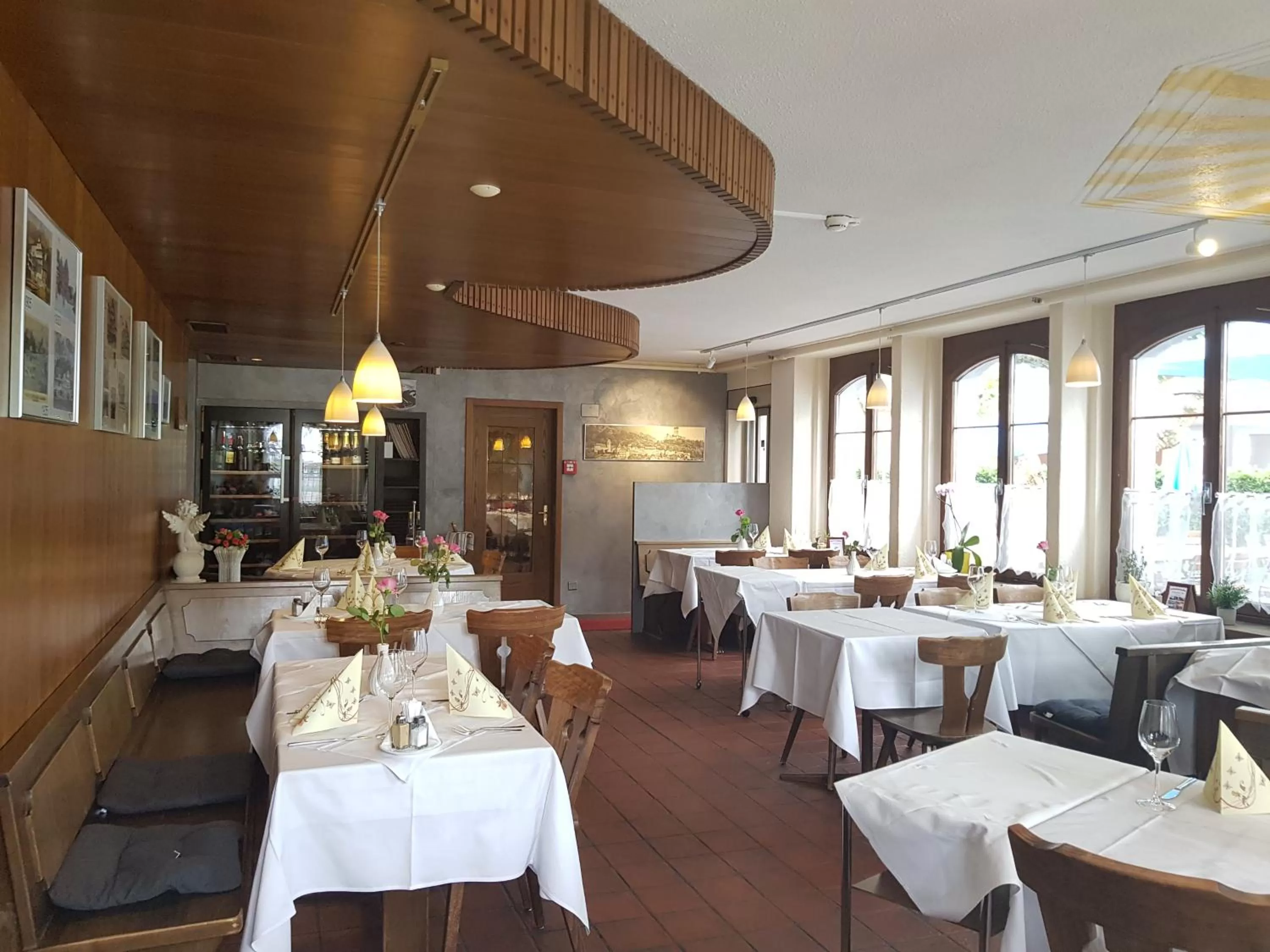 Dining area in Hotel Post