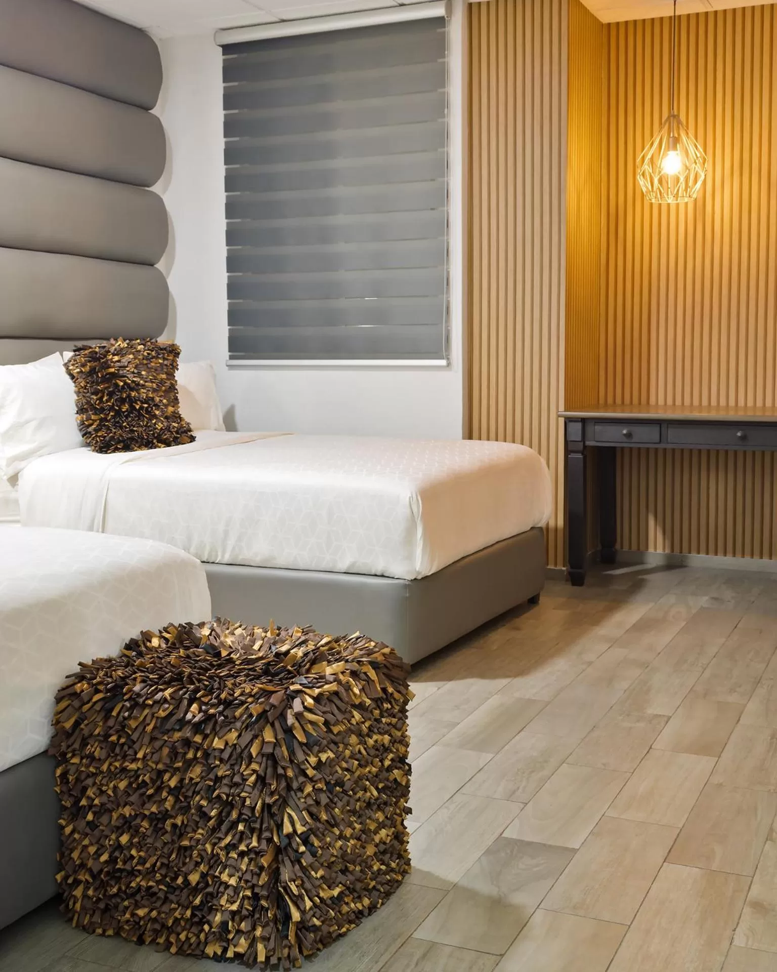 Bed in Hotel Posada San Antonio