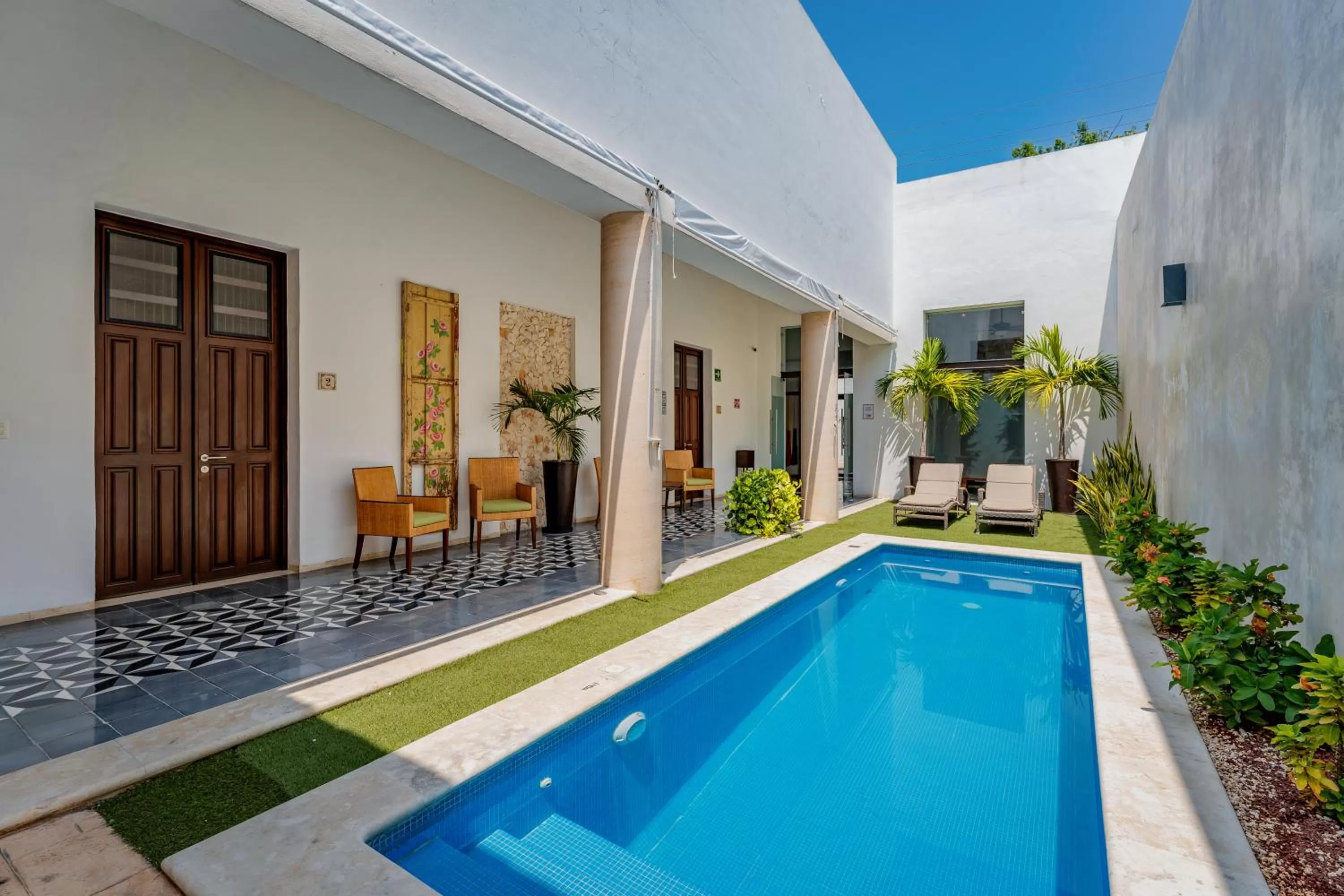 Swimming pool in Casona Las Tres Marías - Hotel Only adults