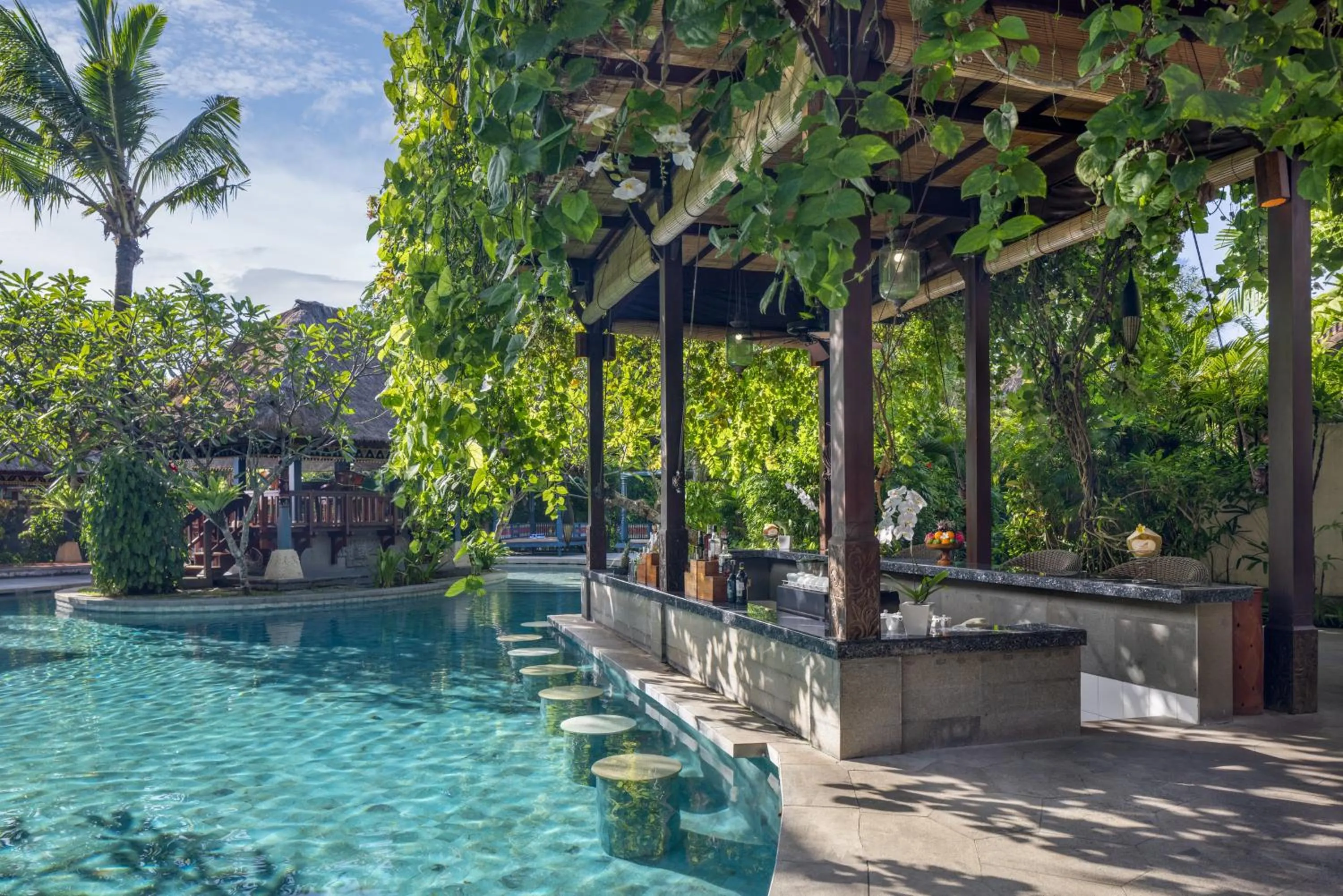 Swimming pool in The Alantara Sanur