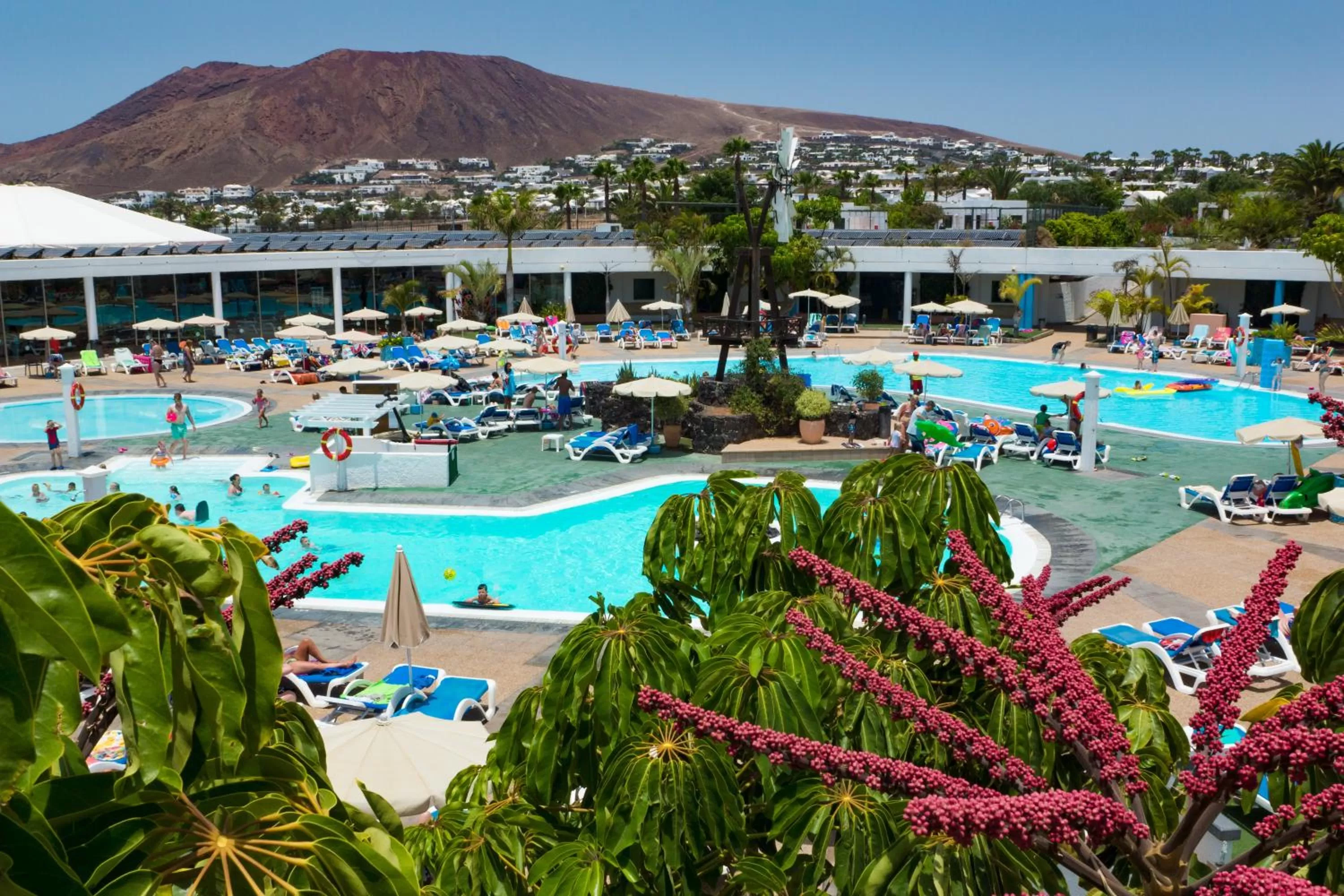 Swimming pool in Relaxia Lanzasur Club - Aqualava Water Park