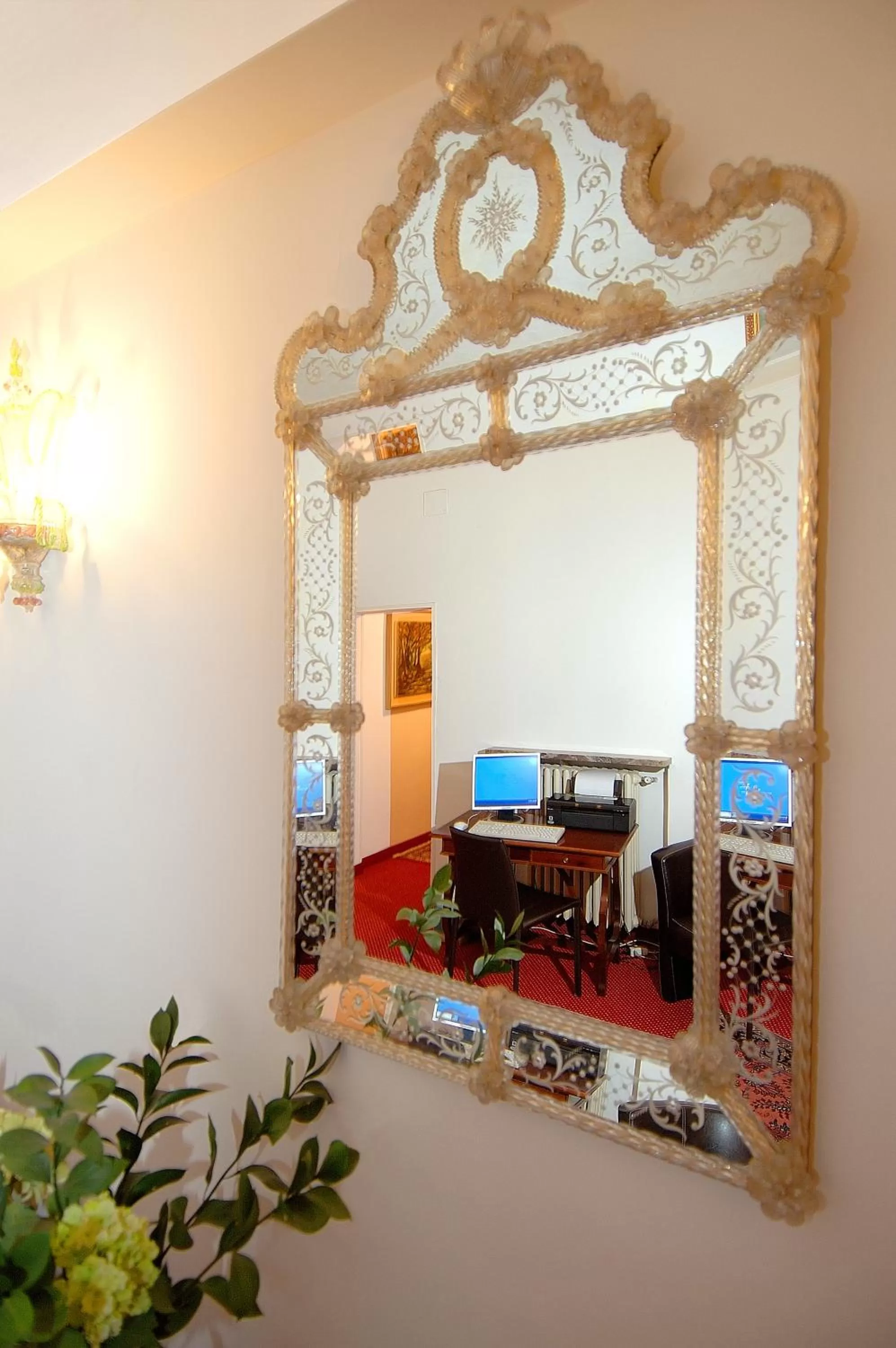 Decorative detail in Hotel Da Bruno