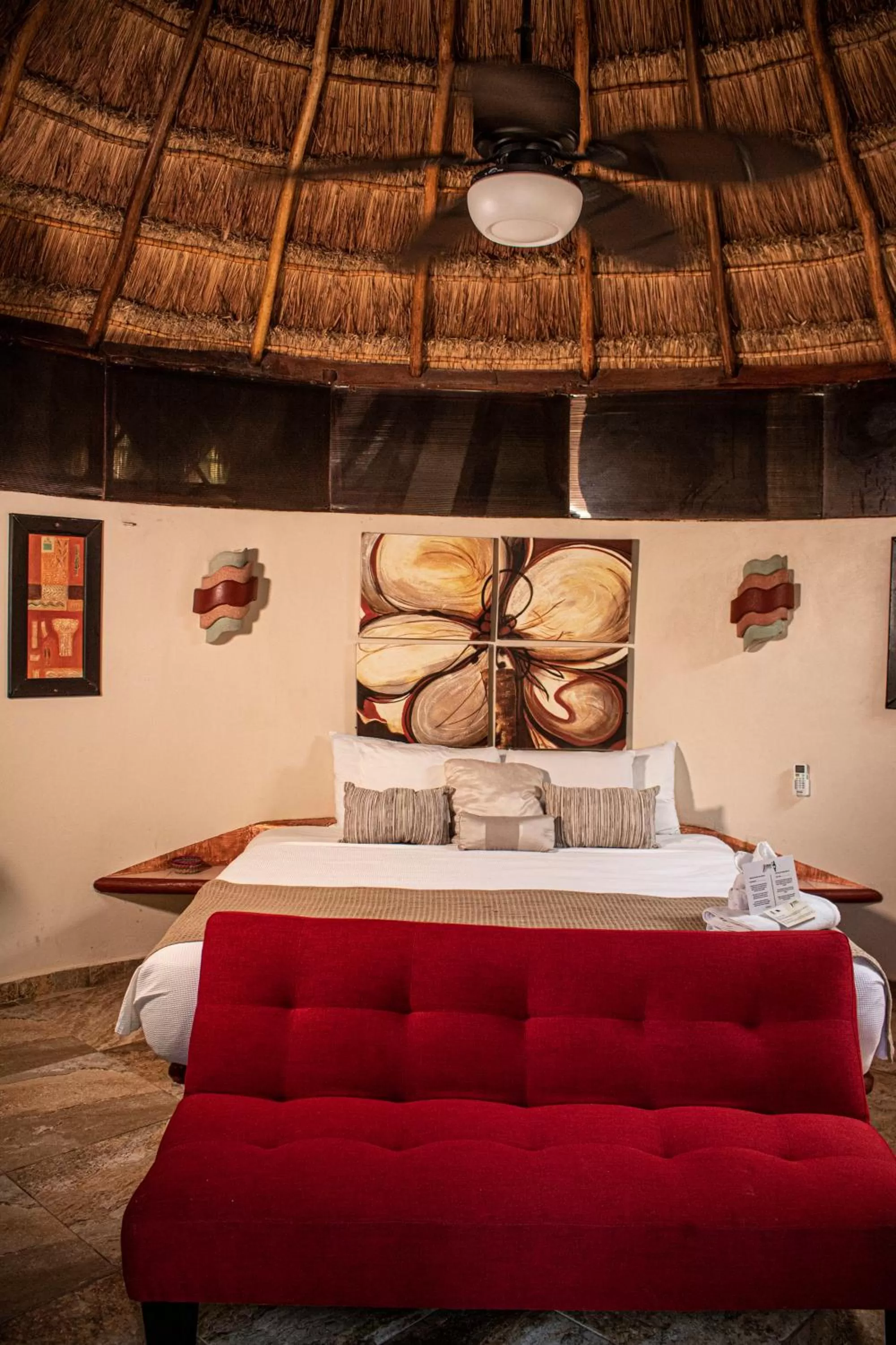 Bedroom, Bed in Cocos Cabañas Playa del Carmen Adults Only