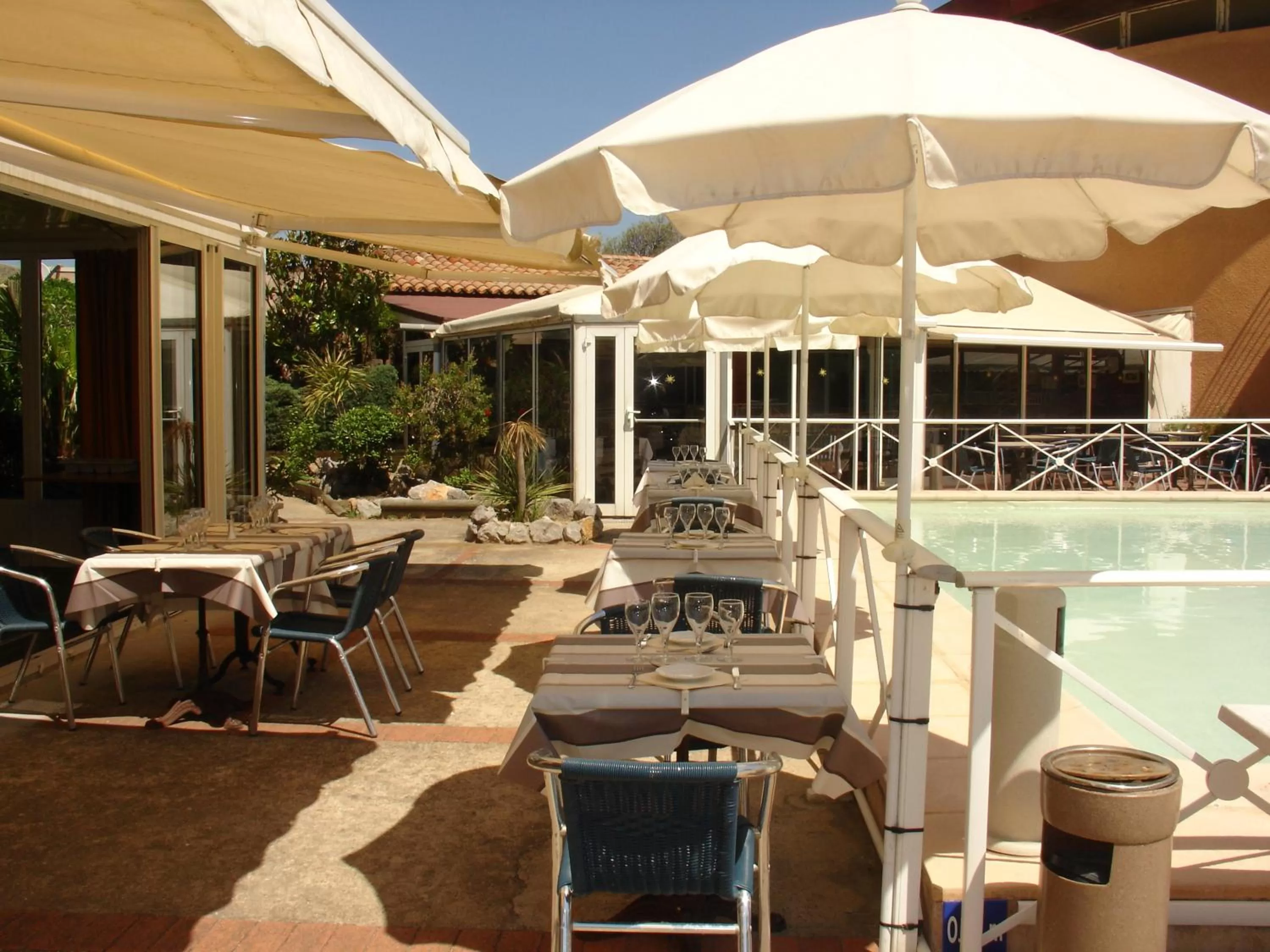 Balcony/Terrace in Hotel Le Phoebus Garden & Spa