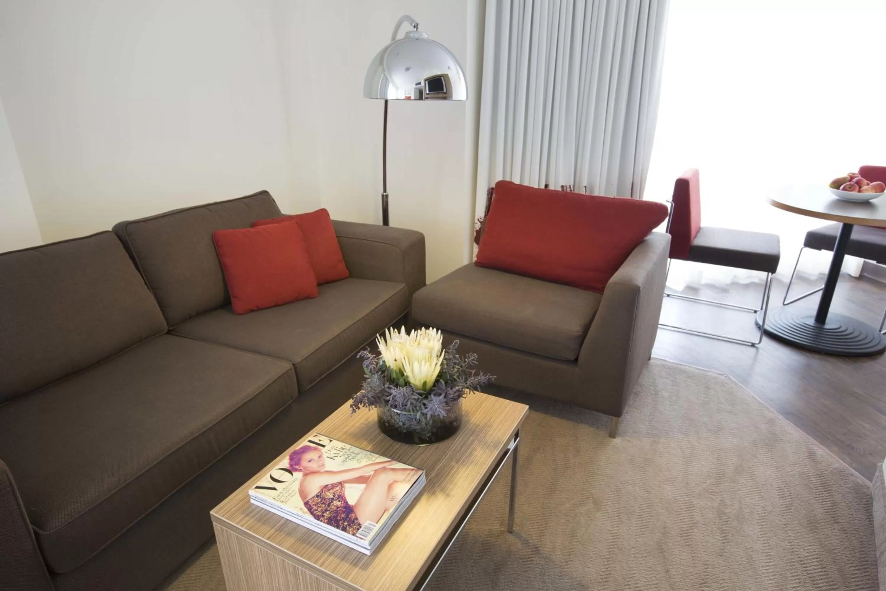 Living room in Novotel Sydney Olympic Park