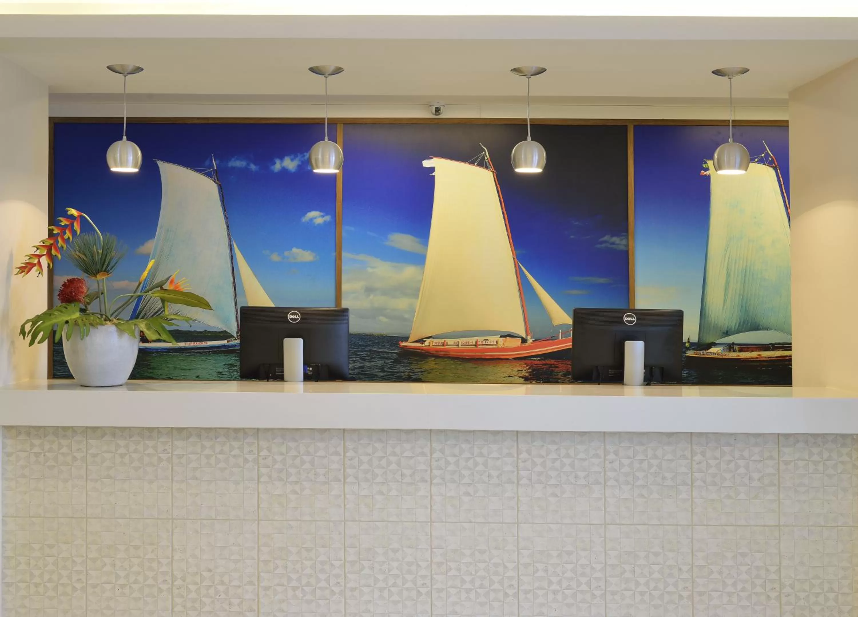 Lobby or reception in Rede Andrade Express