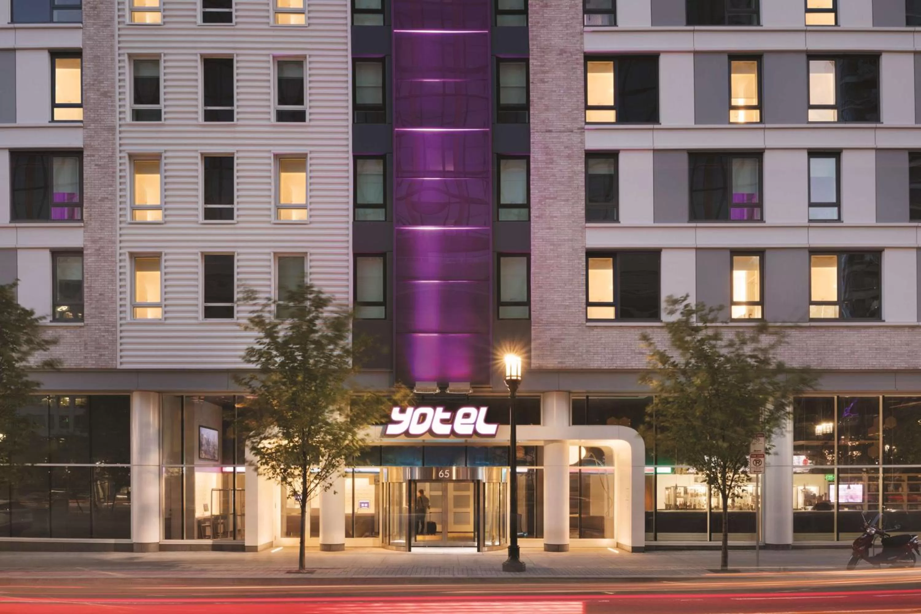 Property building in YOTEL Boston