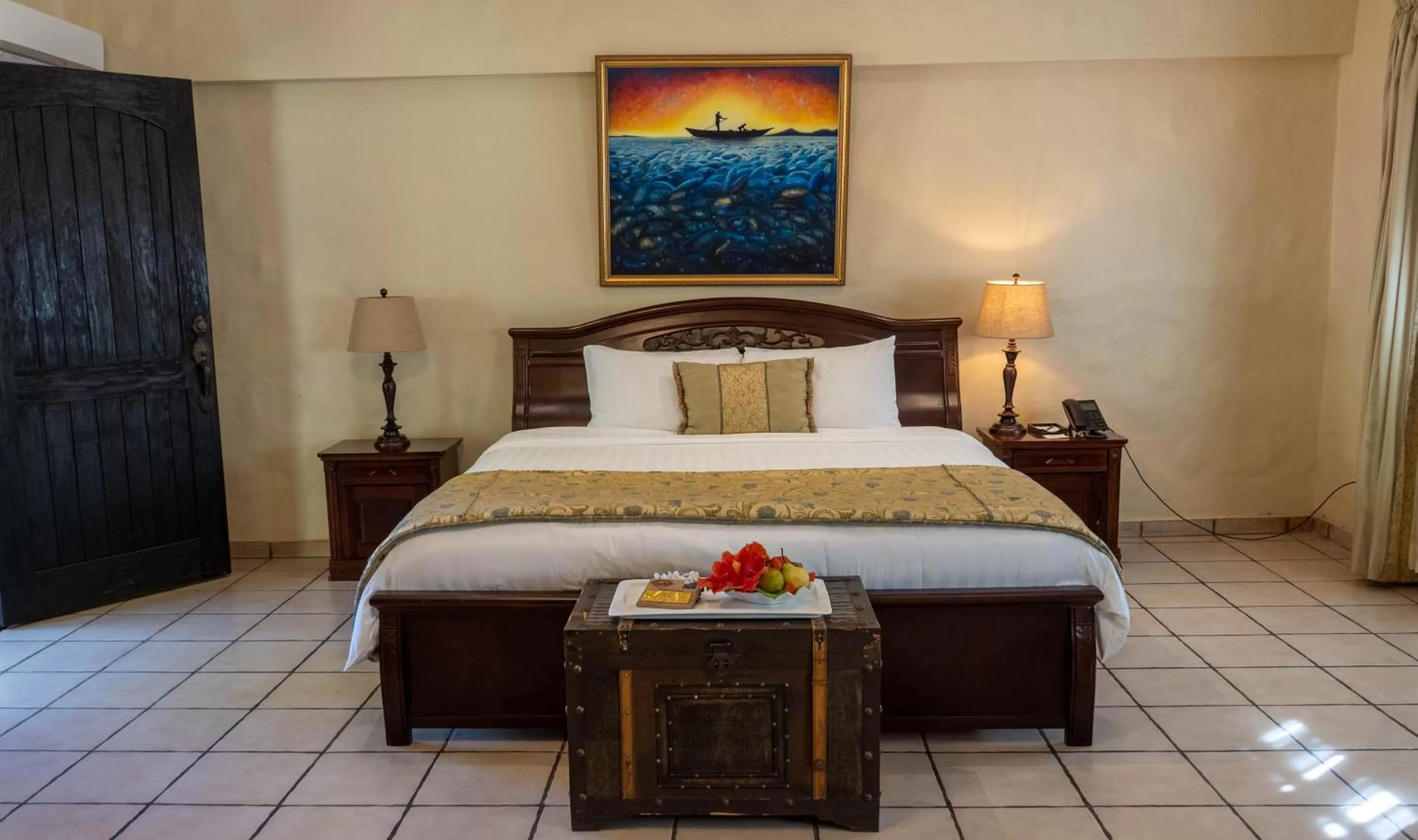 Bed in Valle Escondido Resort