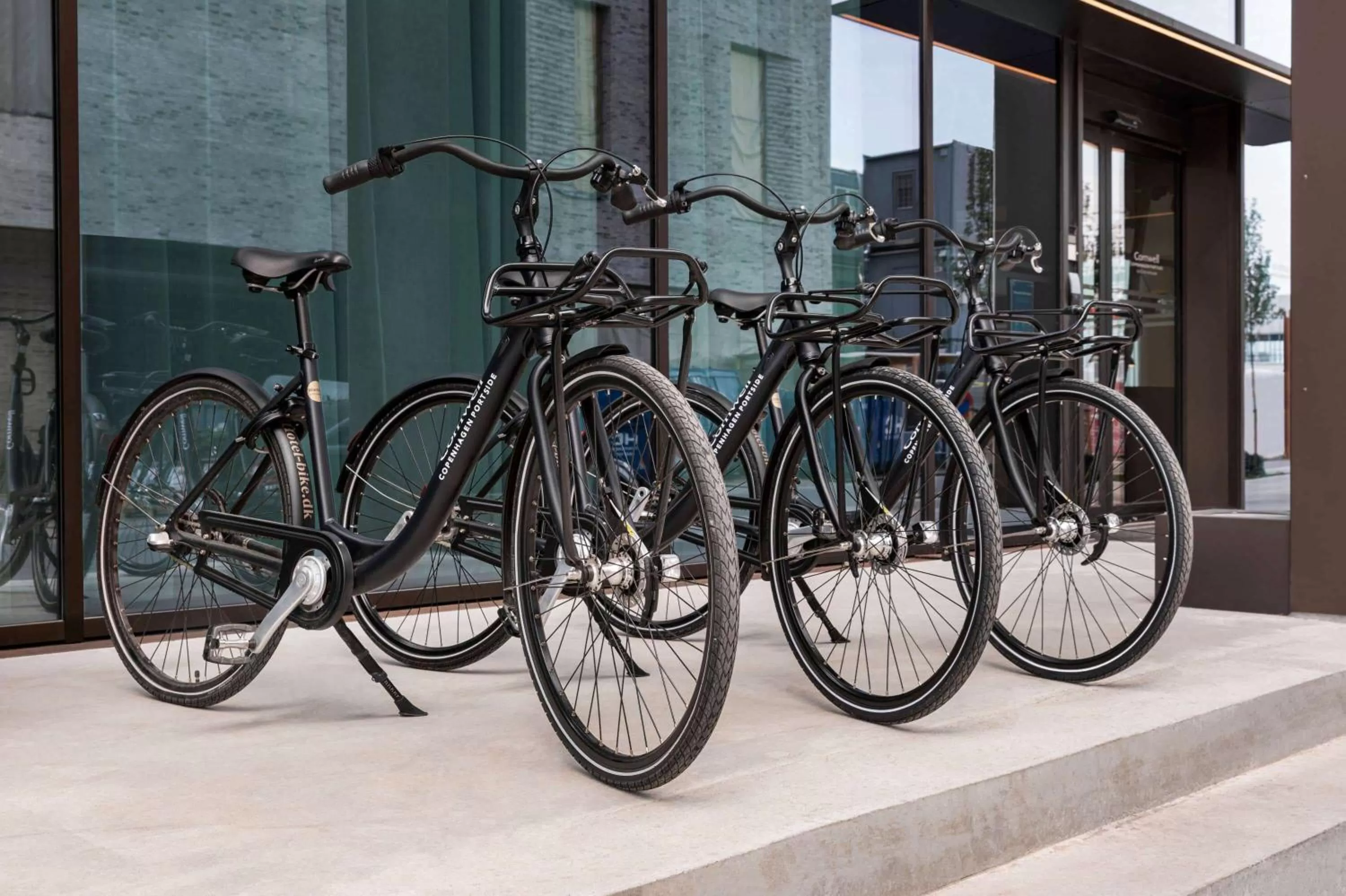 Cycling in Comwell Copenhagen Portside Dolce by Wyndham