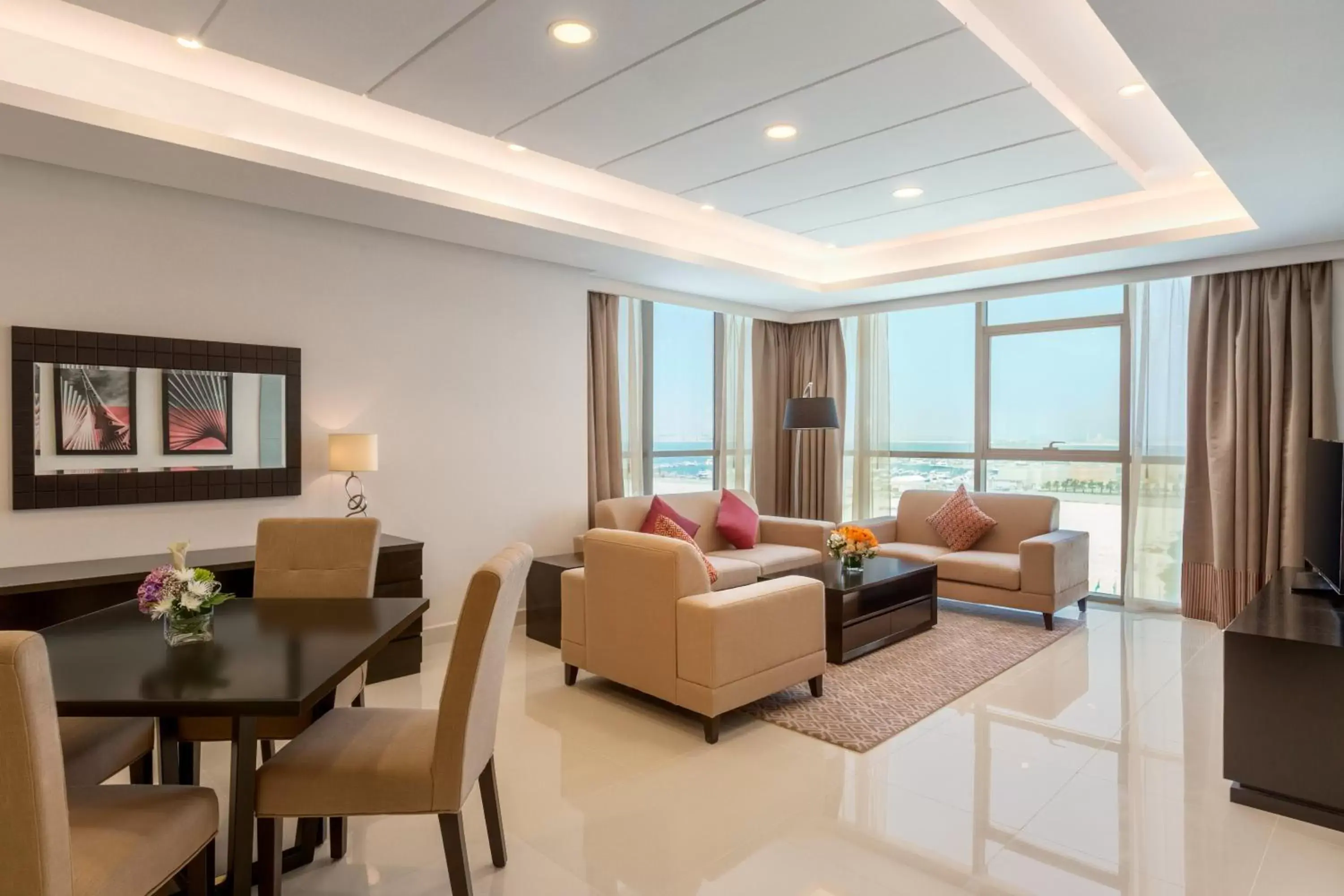 One Bedroom Apartment - Non-Smoking in Ramada Hotel and Suites Amwaj Islands One Bedroom Apartment - Non-Smoking in Ramada Hotel and Suites Amwaj Islands