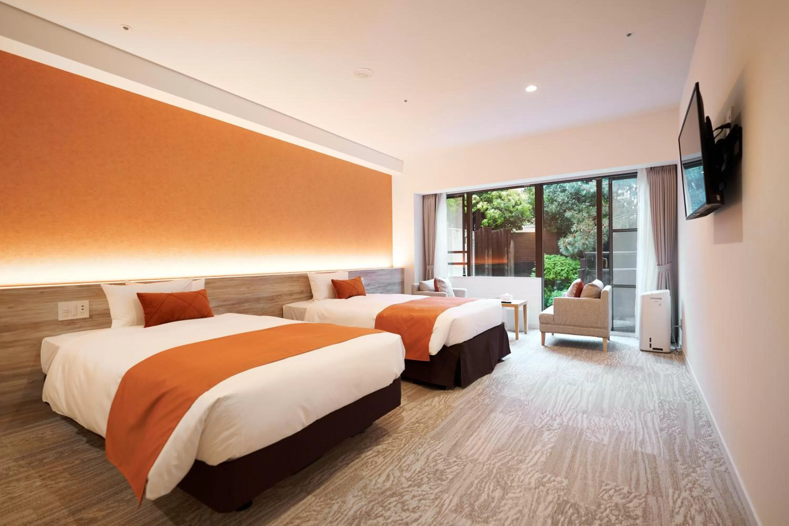 Bed in WeBase KAMAKURA