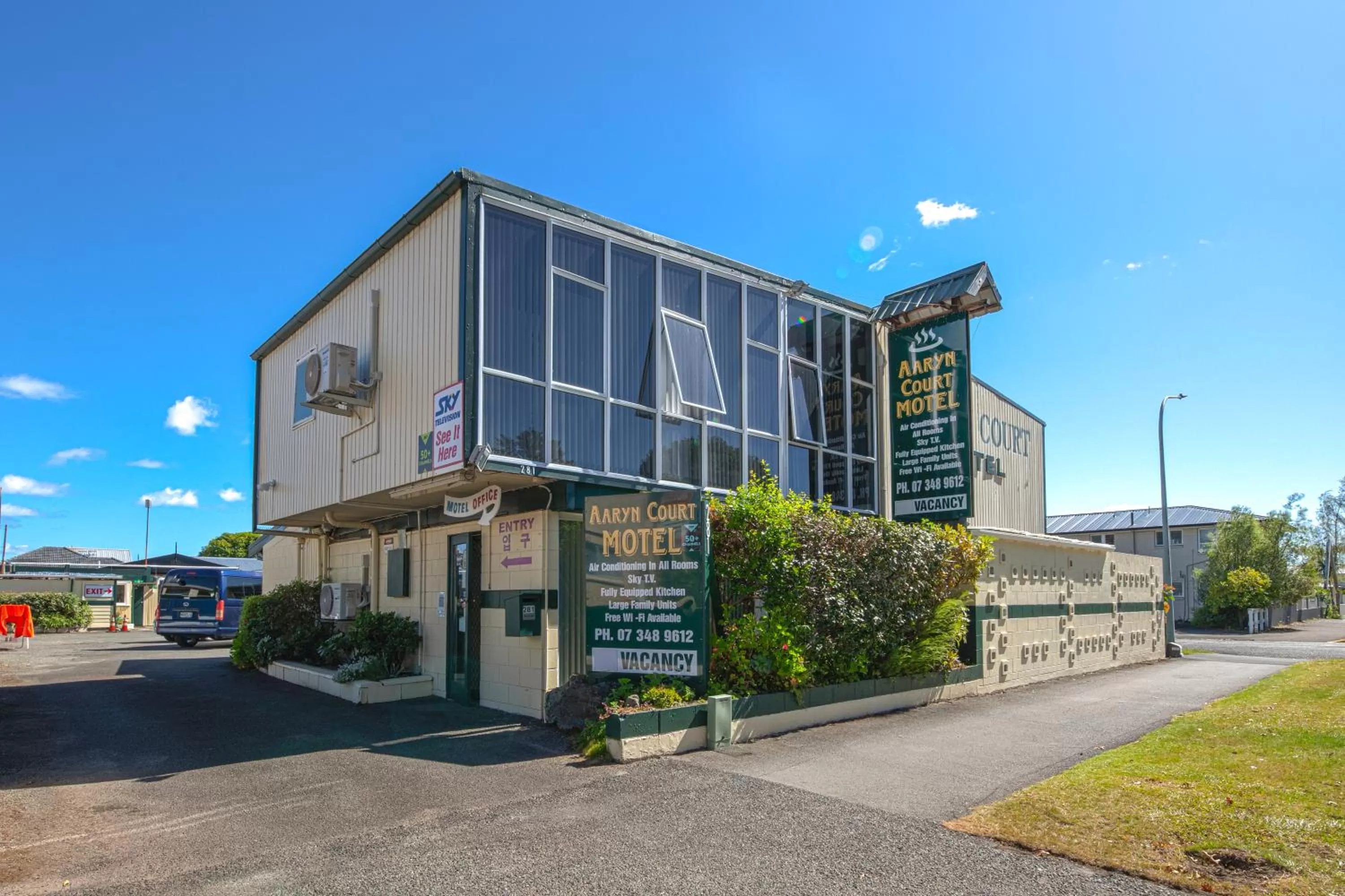 Property building in Aaryn Court Motel
