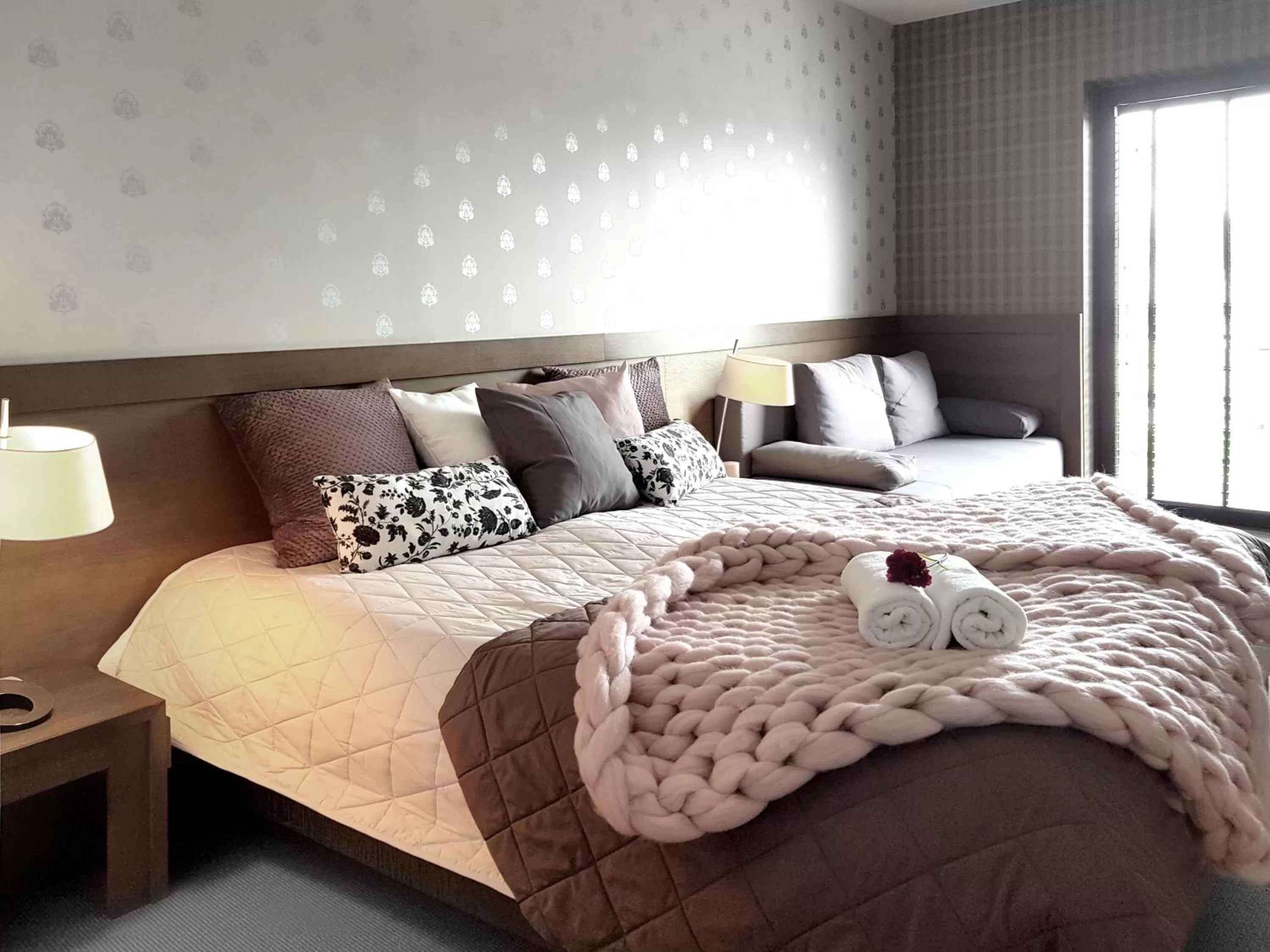 Bed in Hotel Willowa