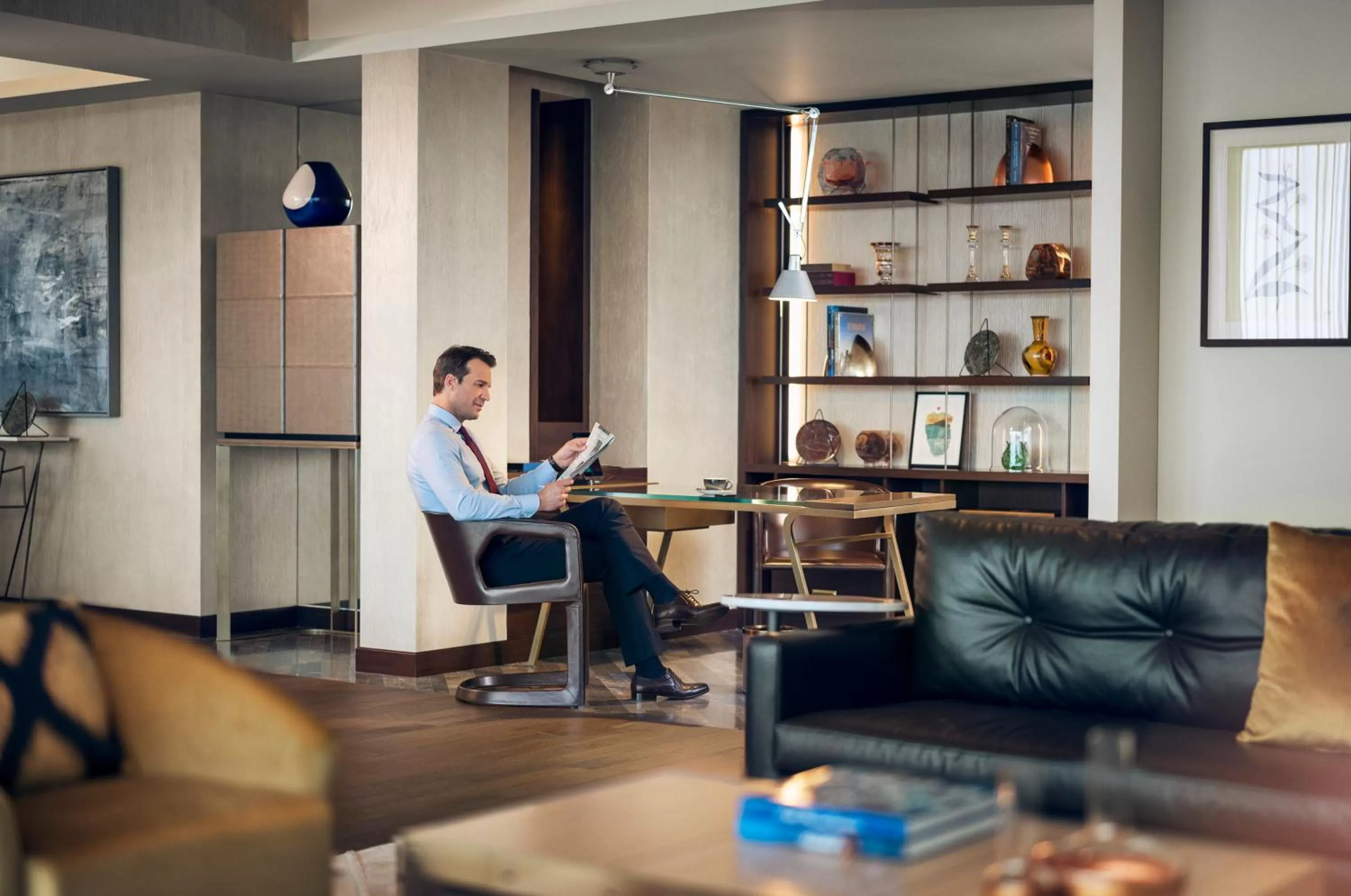 Property building in Fairmont Quasar Istanbul Hotel