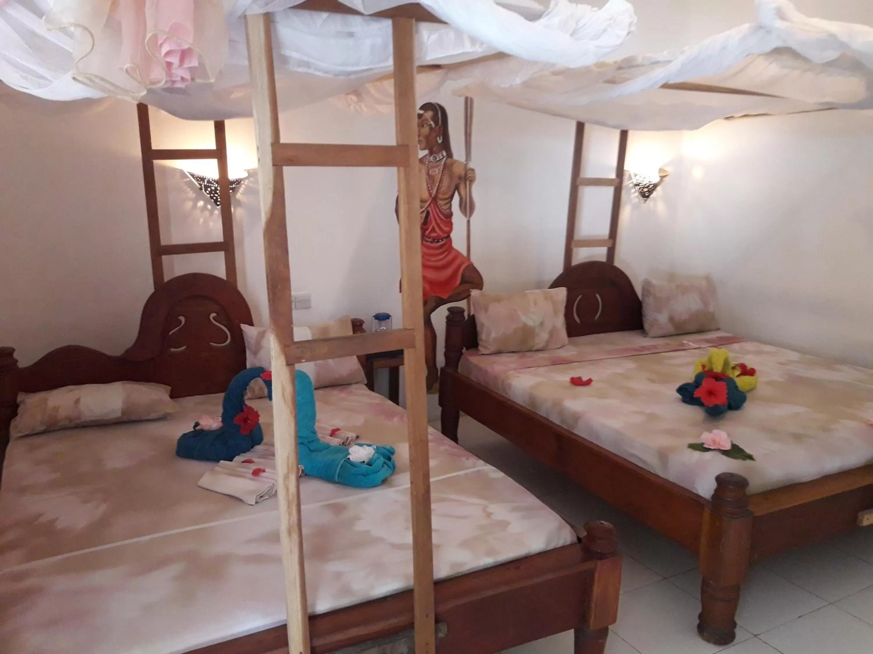 Photo of the whole room, Bed in Ebony & Ivory Beach Bungalows